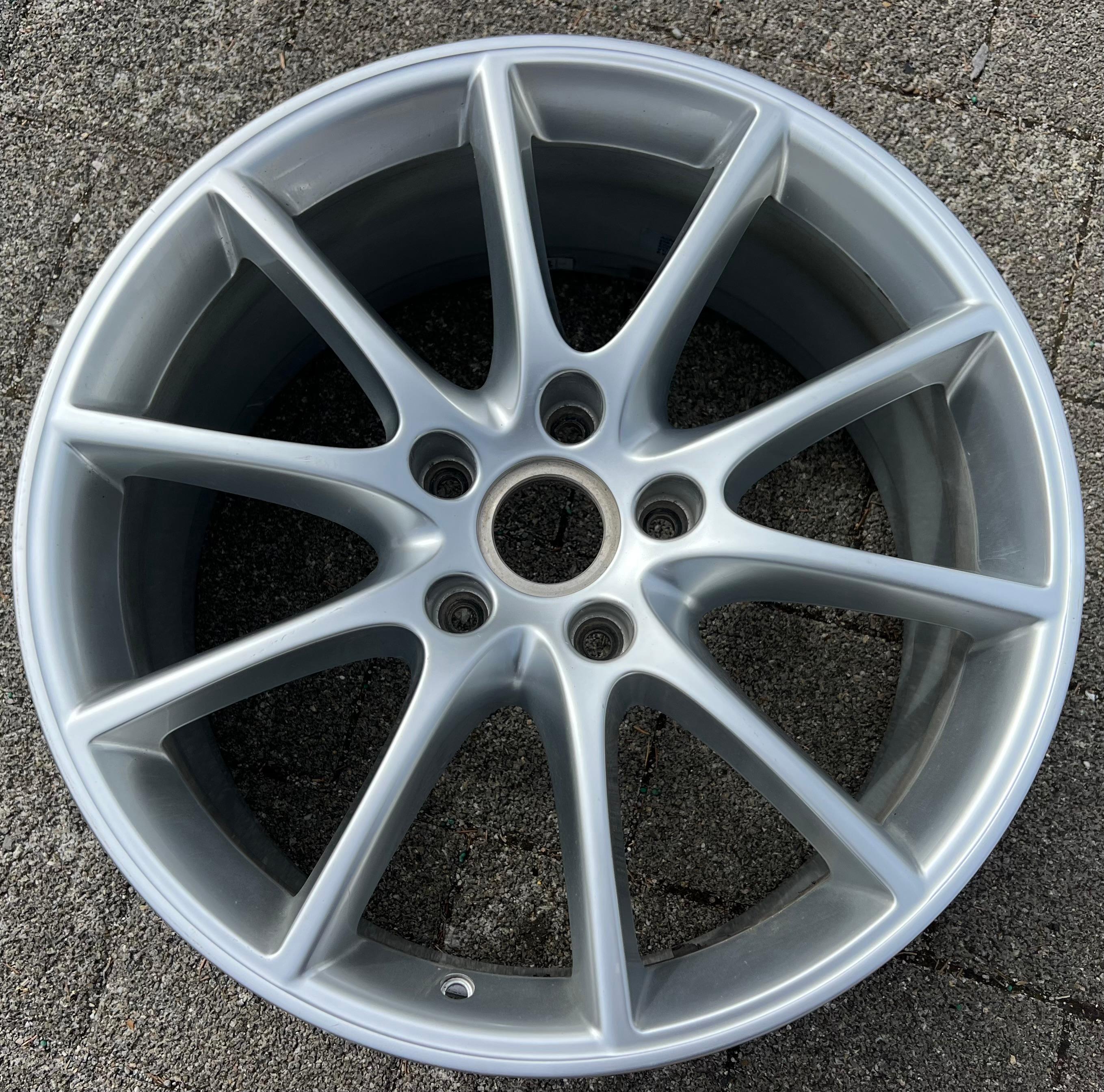 1 X ORIGINAL 20" ALUFELGE PORSCHE CAYENNE 9Y 9Y0601025BD 9x20 ET50 FREIHAUS
