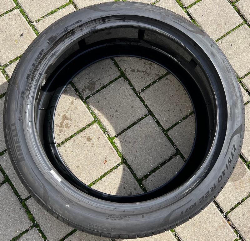 2 x 275/40R22 107Y Sommerreifen Pirelli Pzero PZ4 5,5mm 2018 PNCS