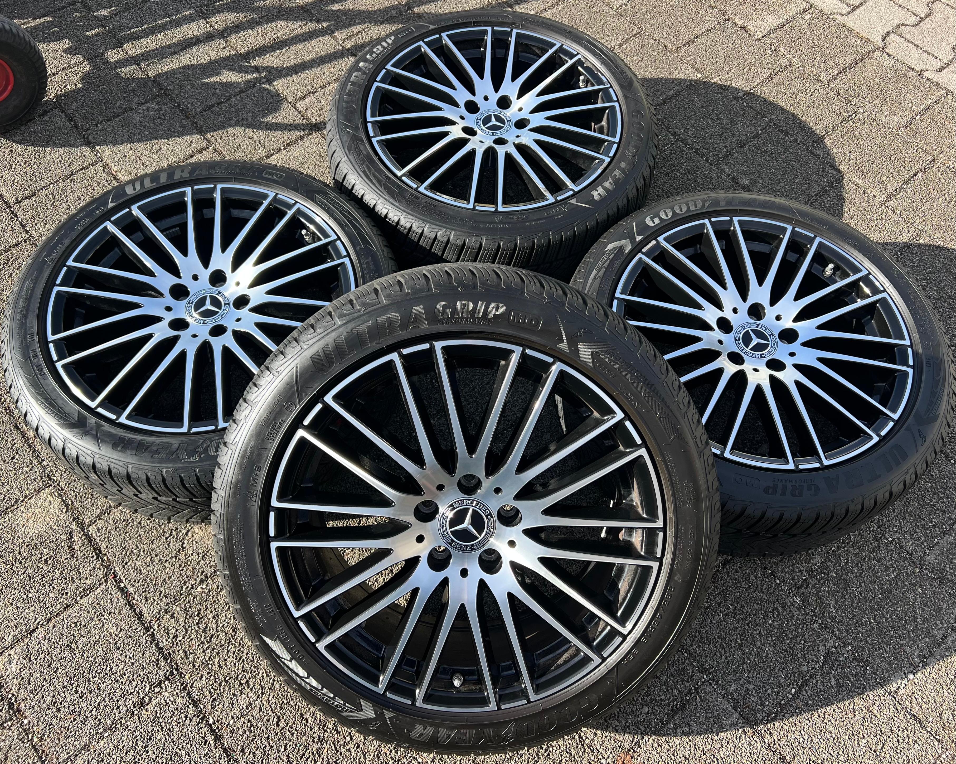 4 ORIGINAL 18" ALU SOMMERRÄDER MERCEDES C-KLASSE W206 A2064014900 225/45R18 95Y
