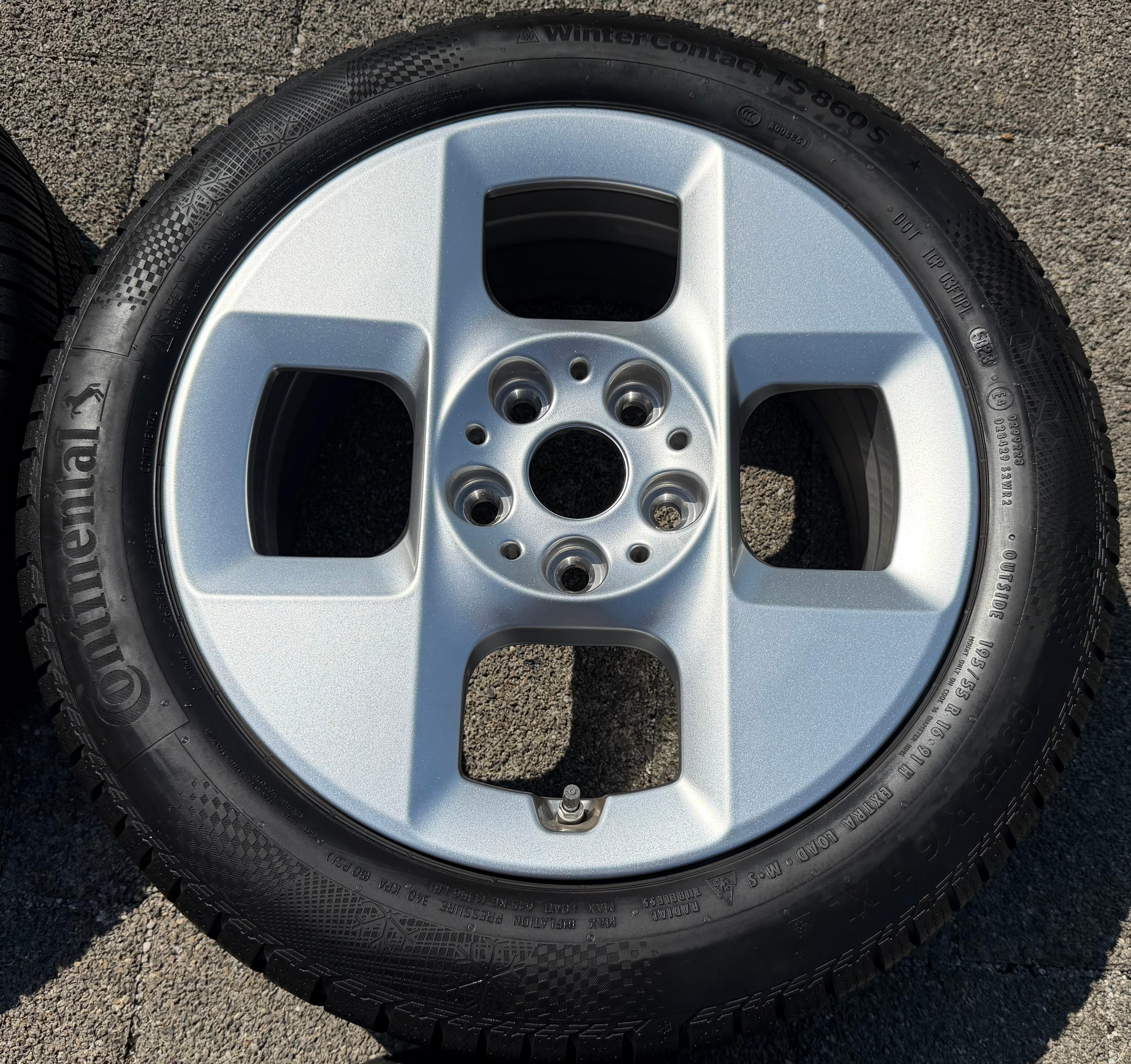 4 Original Alu Winterräder Mini F65 F66 F67 5A3E635 4-Square-Spoke 955 RDKS