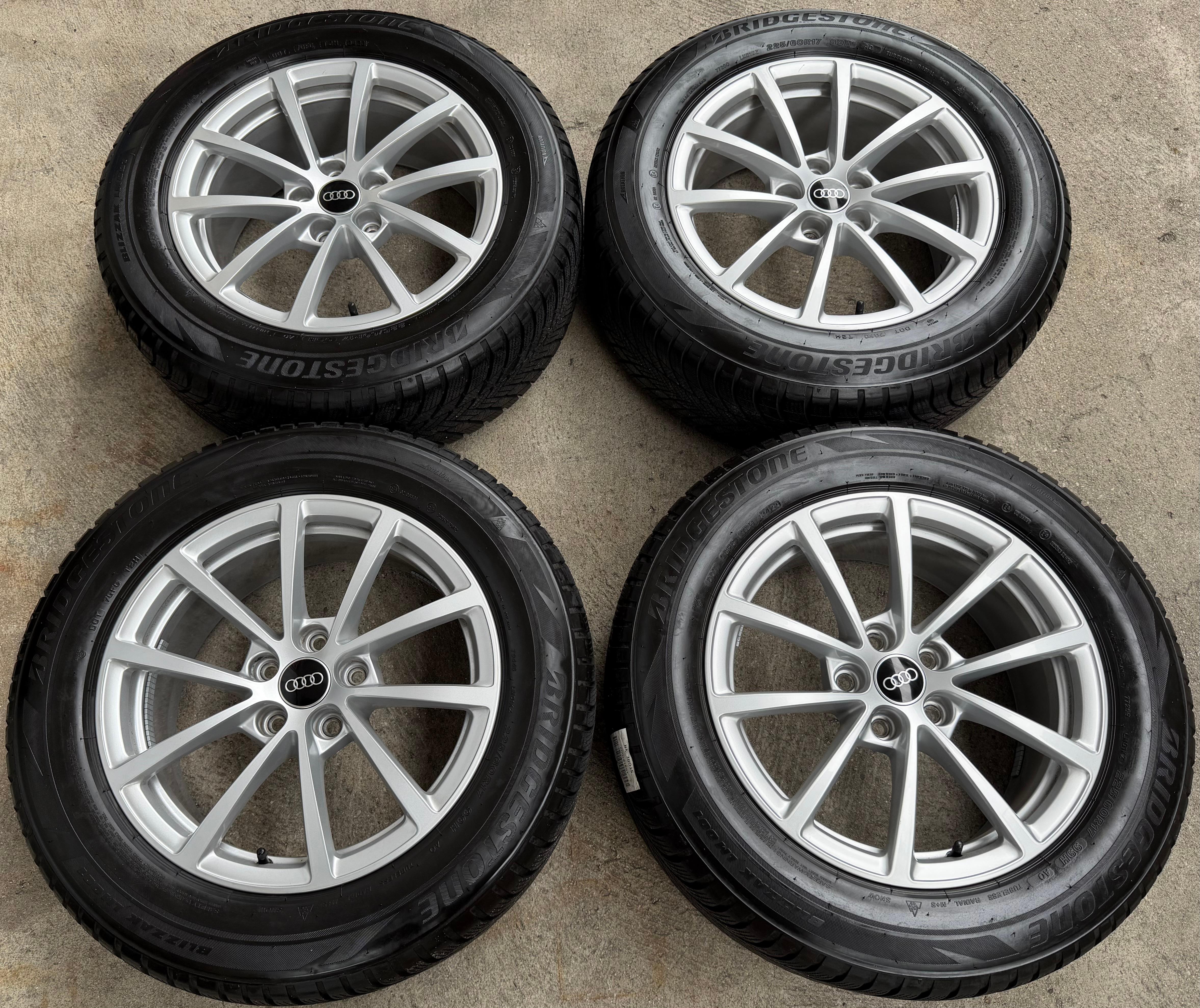 4 Original 17" Alu Winterräder Audi A6 4K C8 F2 225/60R17 99H 4K0601025 2023