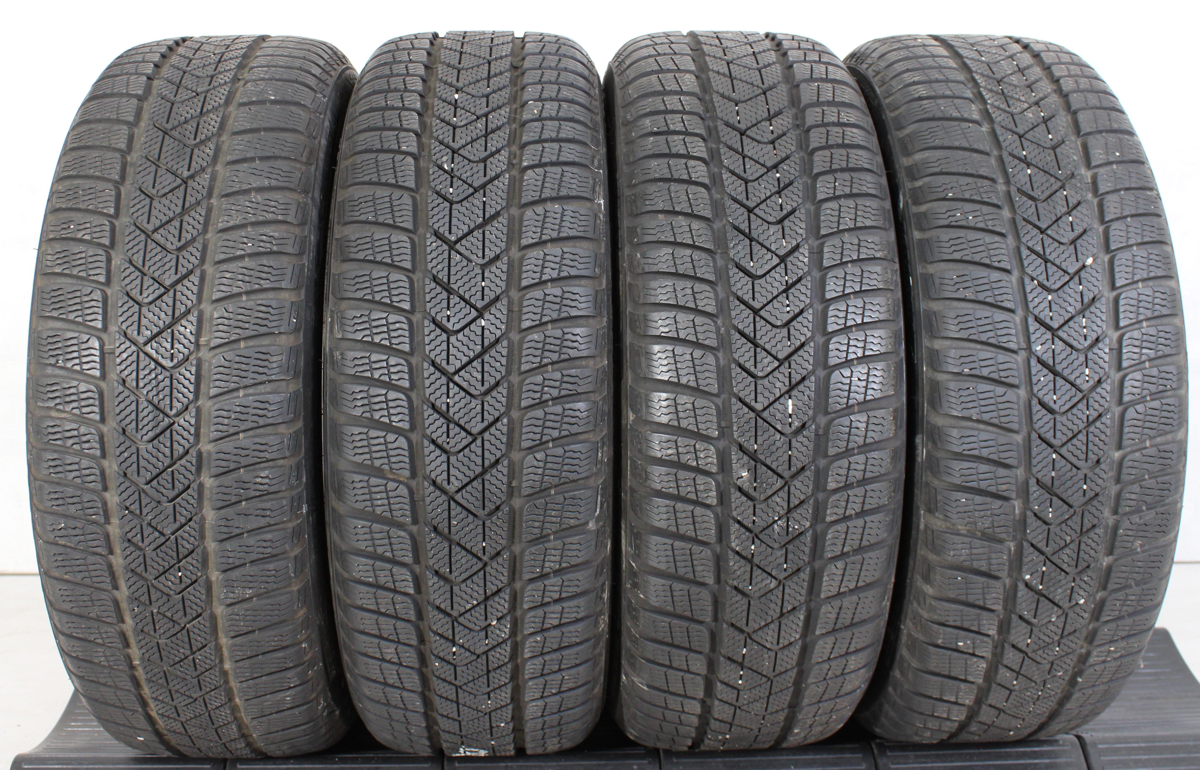4 x 225/45R19 96V Winterreifen Pirelli Sottozero 3 Runflat 6,5-7mm 2020 *