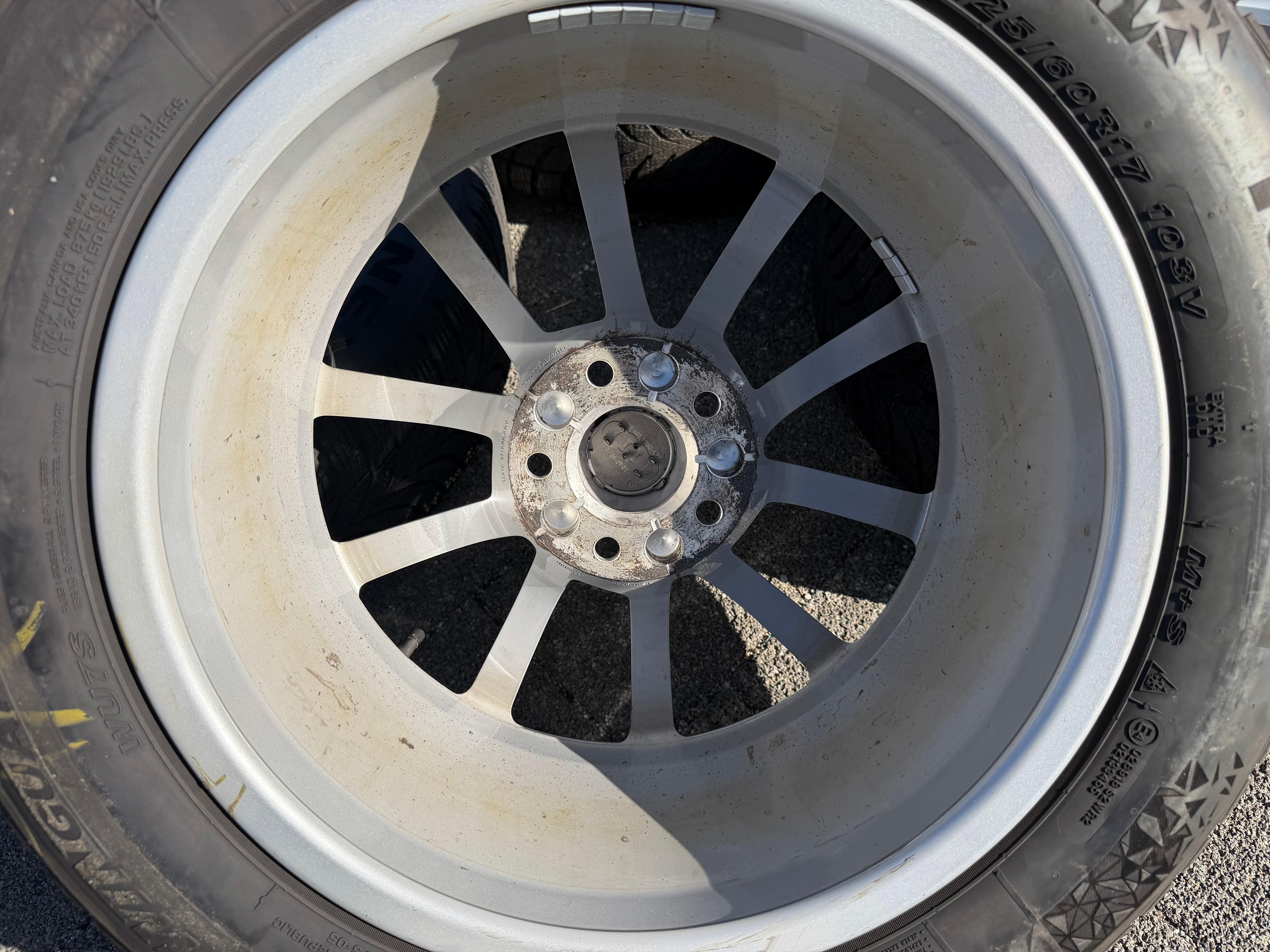 4 Original 17" Alu Winterräder Audi A6 4K C8 F2 225/60R17 99H 4K0601025 NEXEN