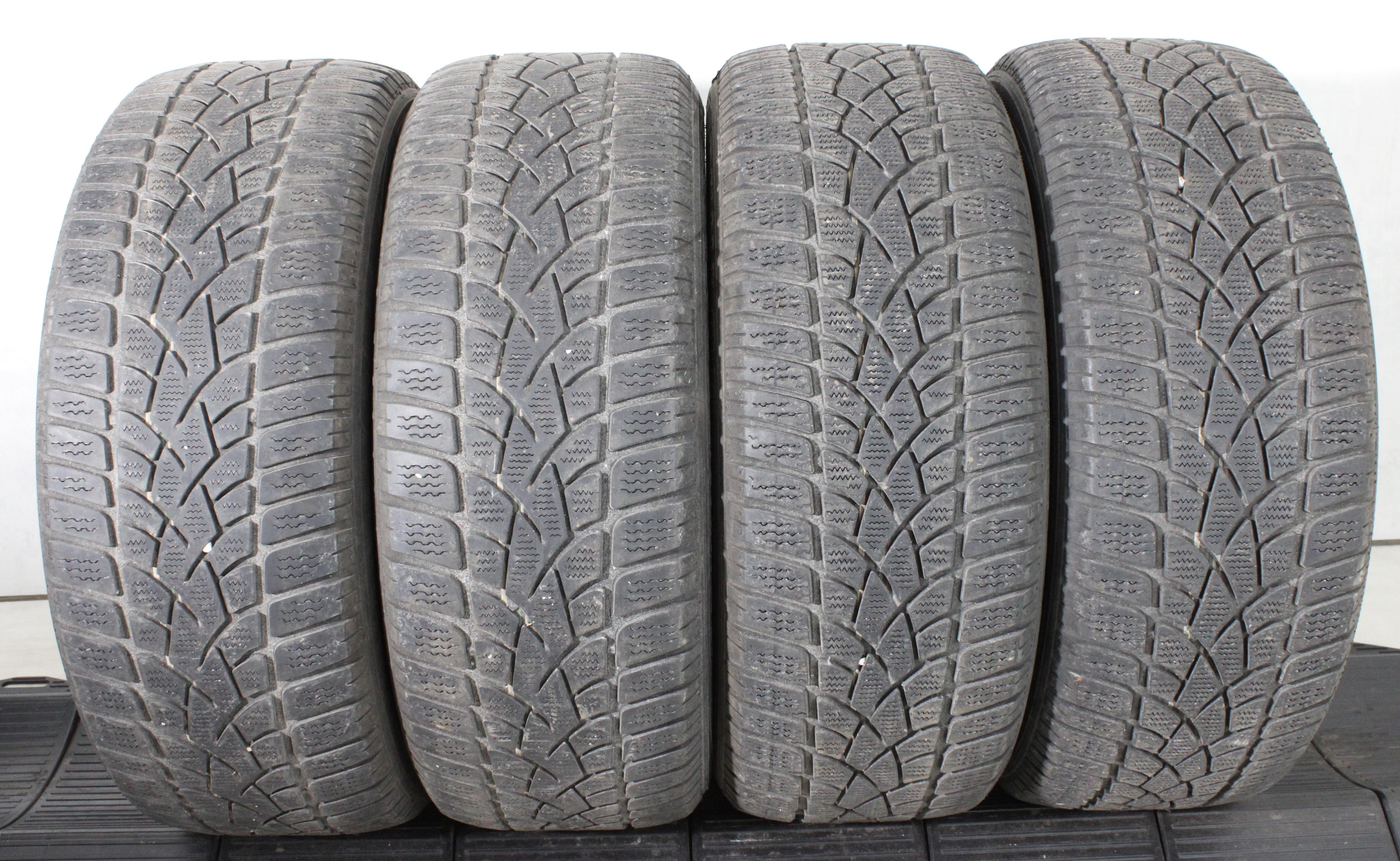 4 x 225/50R17 94H Winterreifen Dunlop SP Winter Sport 3D AO 2x4mm/2x5,5-6mm 2018