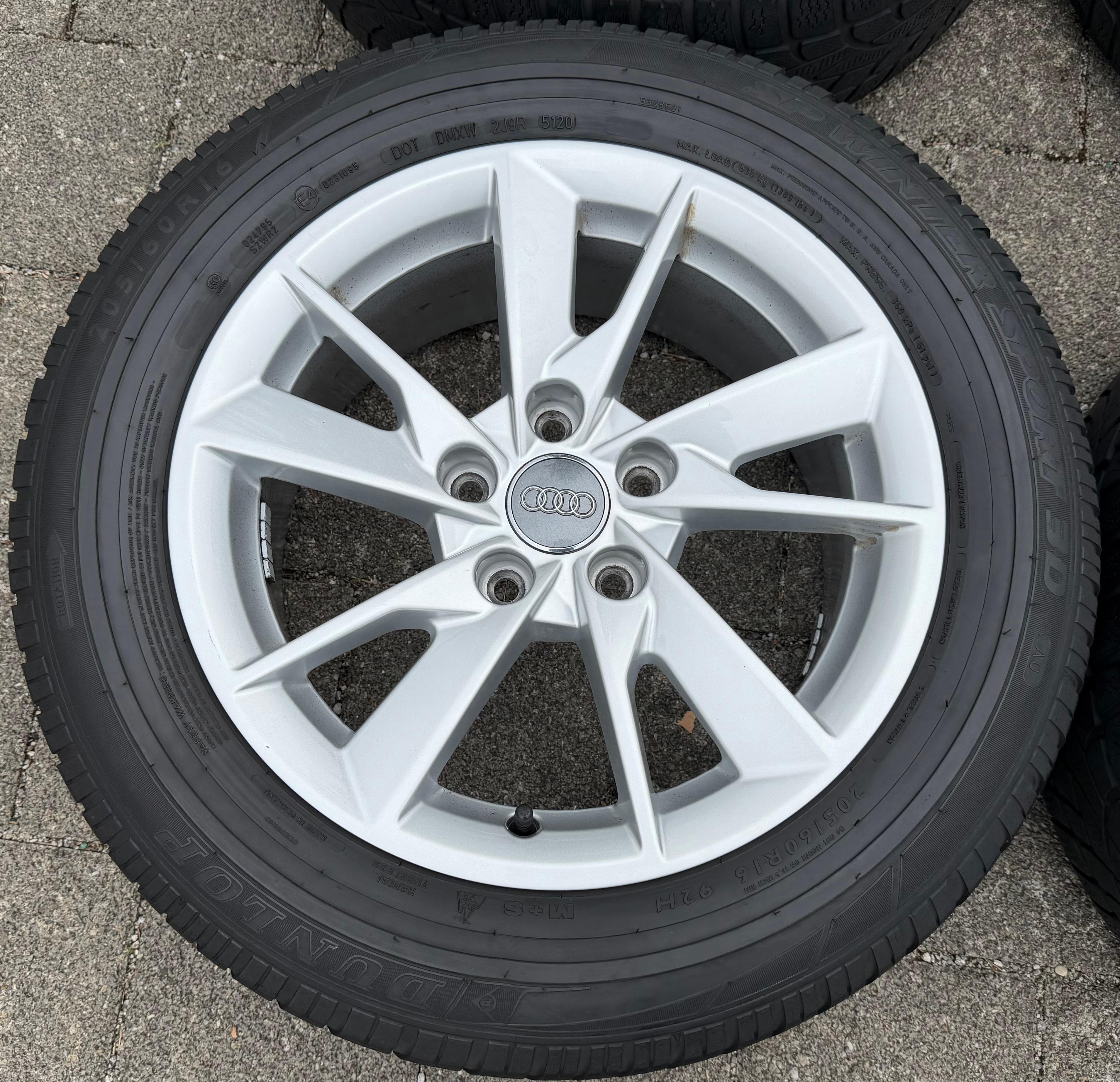 4 Original 16" Alufelgen Felgen Audi A4 8W B9 8W0601025B 7x16 ET35