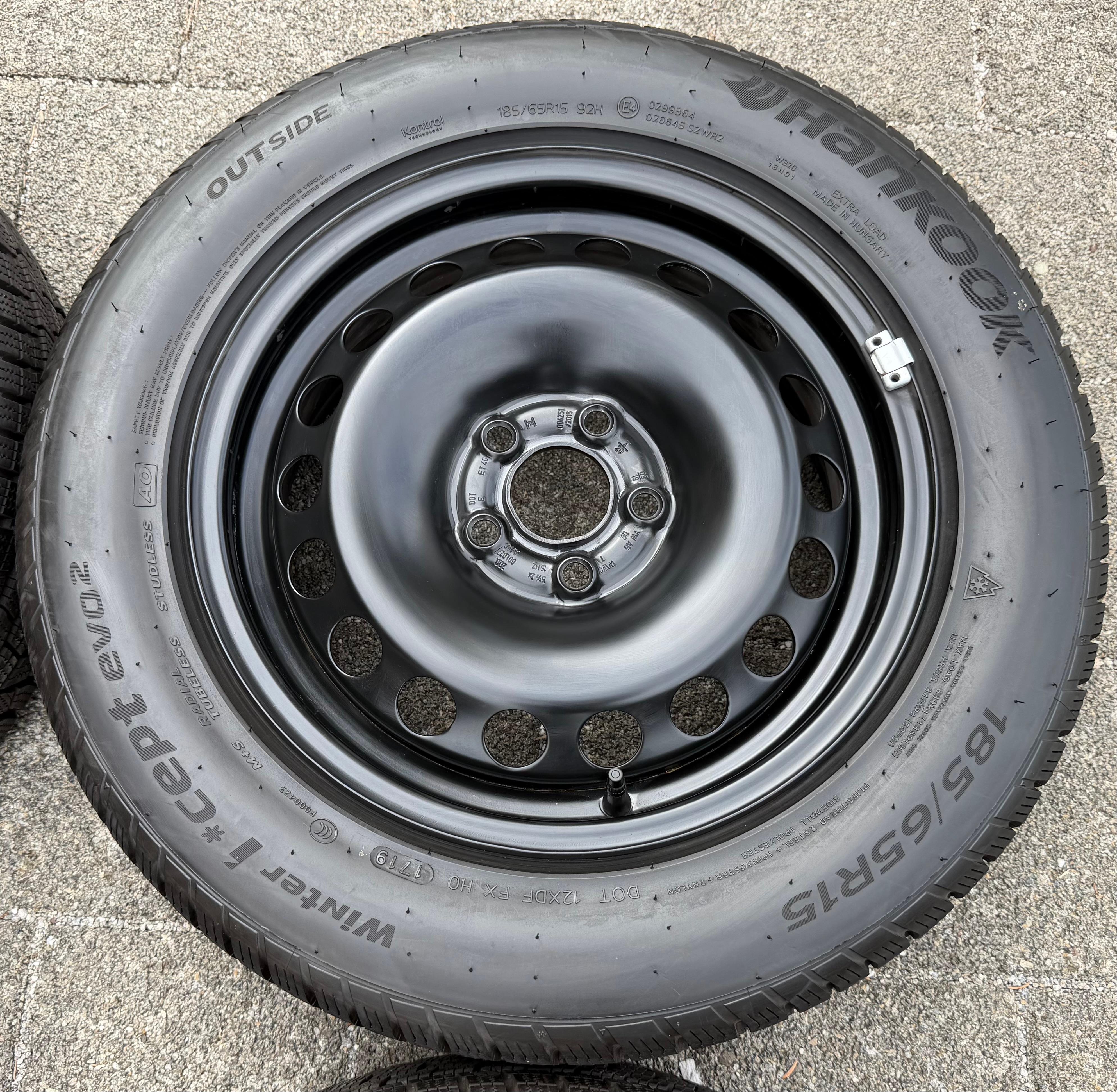 4 WINTERRÄDER AUDI A1 CITY CARVER GB SEAT IBIZA ARONA KJ VW POLO AW 2G 185/65R15 92T