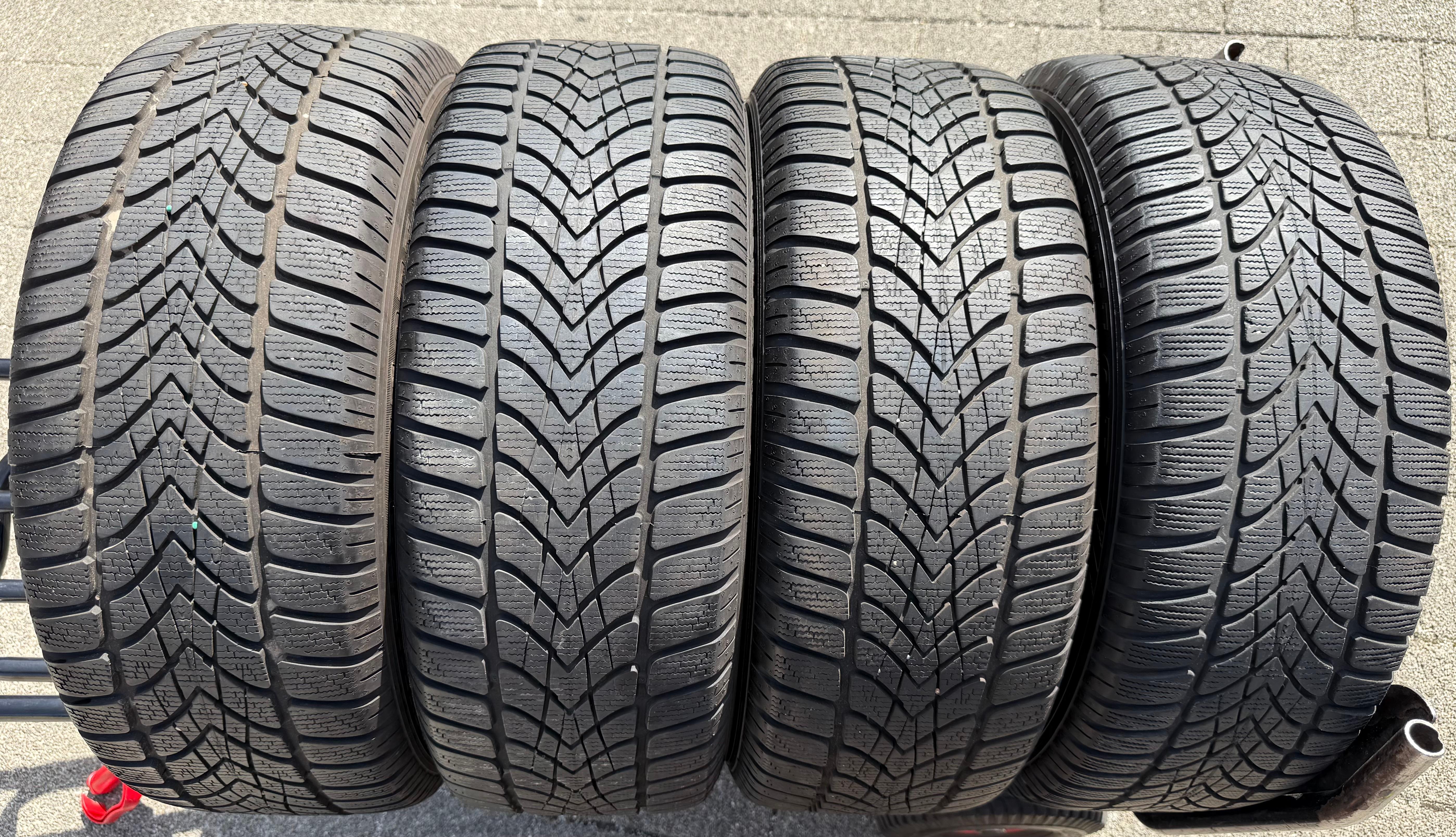 4 Original 17" Alu Winterräder Audi A4 B9 8W 8W0601025P 225/50R17 98H Dunlop 2020