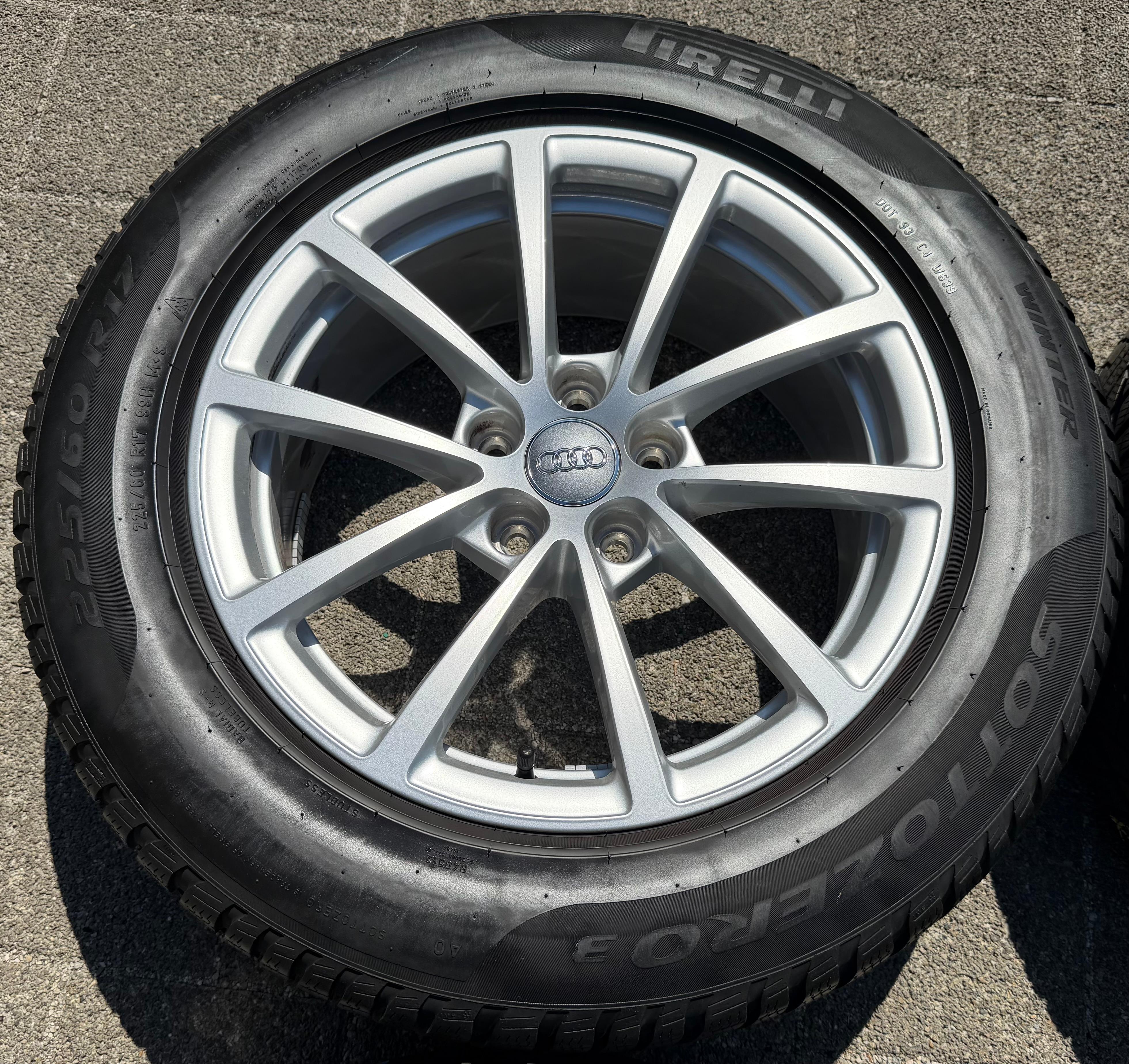 4 ORIGINAL 17" ALUFELGEN FELGEN AUDI A6 + AVANT 4K F2 C8 4K0601025 7,5x17 ET36