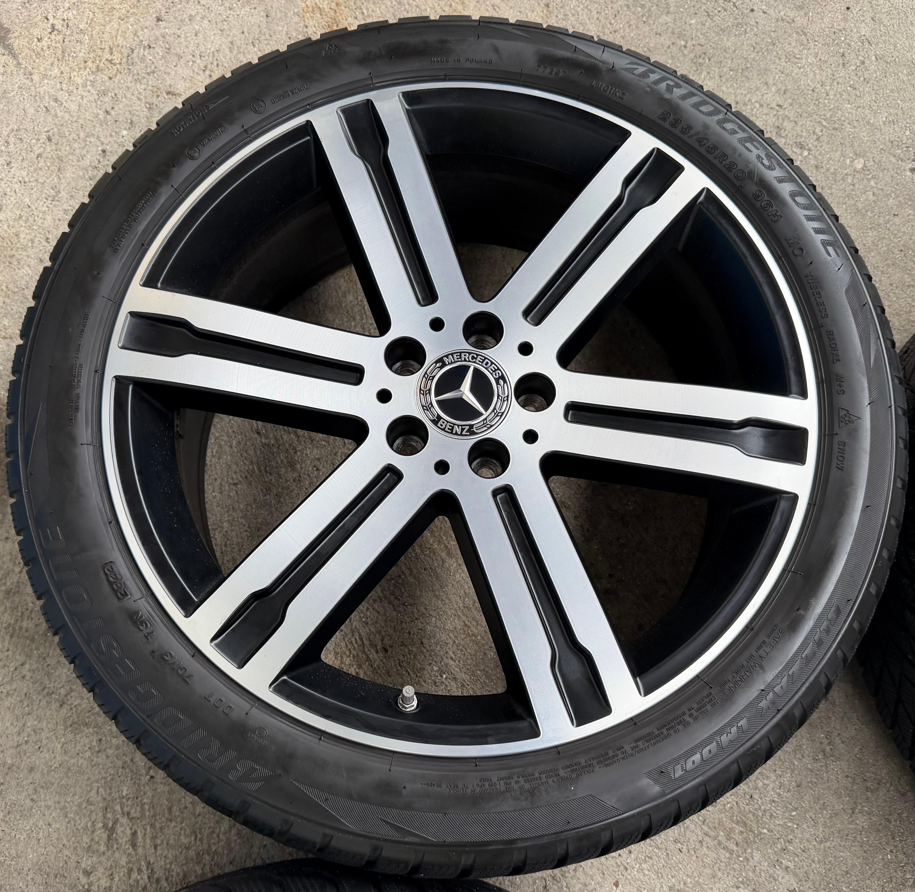 4 Original 20" Alufelgen Felgen Mercedes GLA H247 GLB X247 A2474014000 8x20 ET48