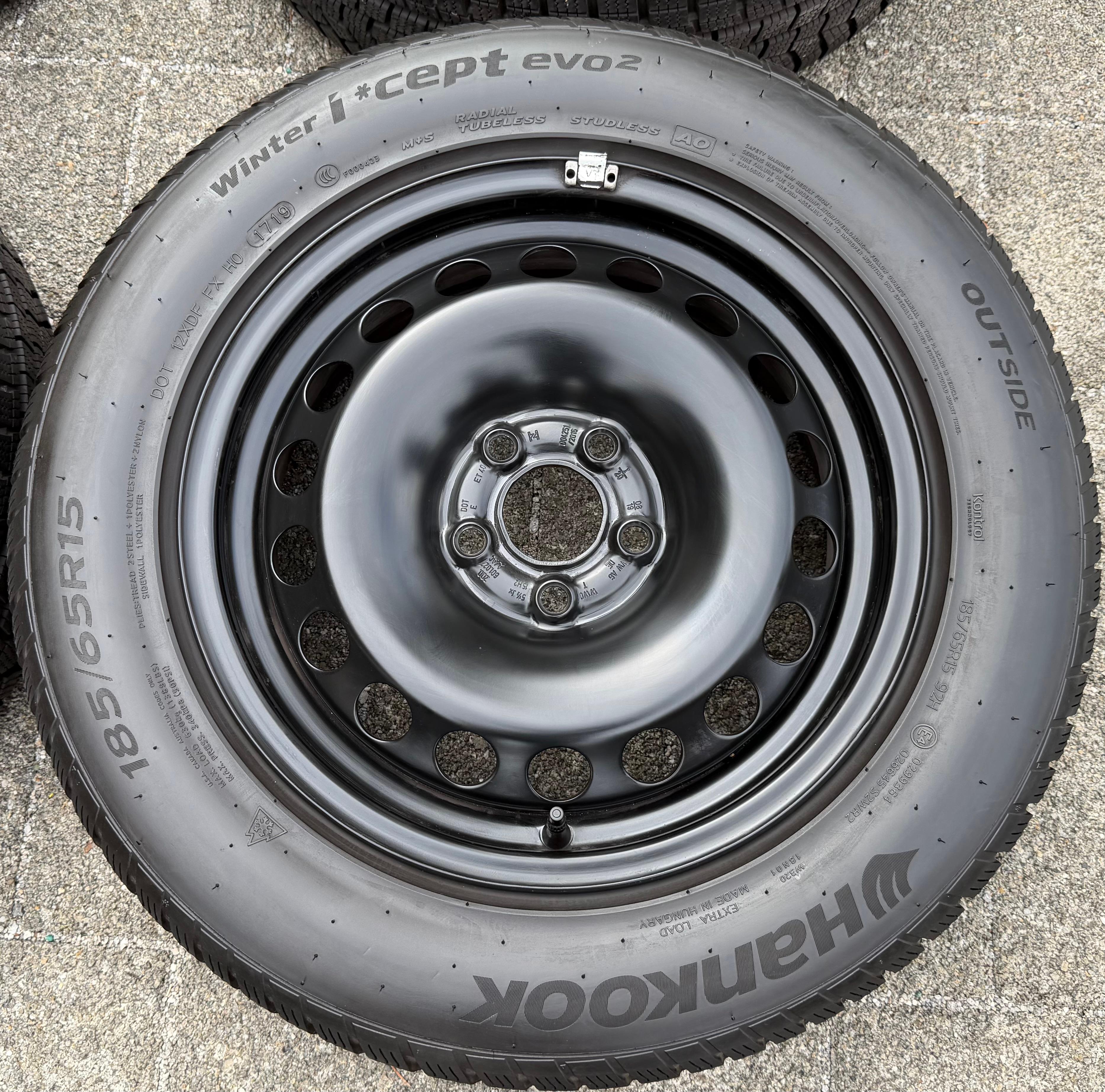 4 WINTERRÄDER AUDI A1 CITY CARVER GB SEAT IBIZA ARONA KJ VW POLO AW 2G 185/65R15 92T