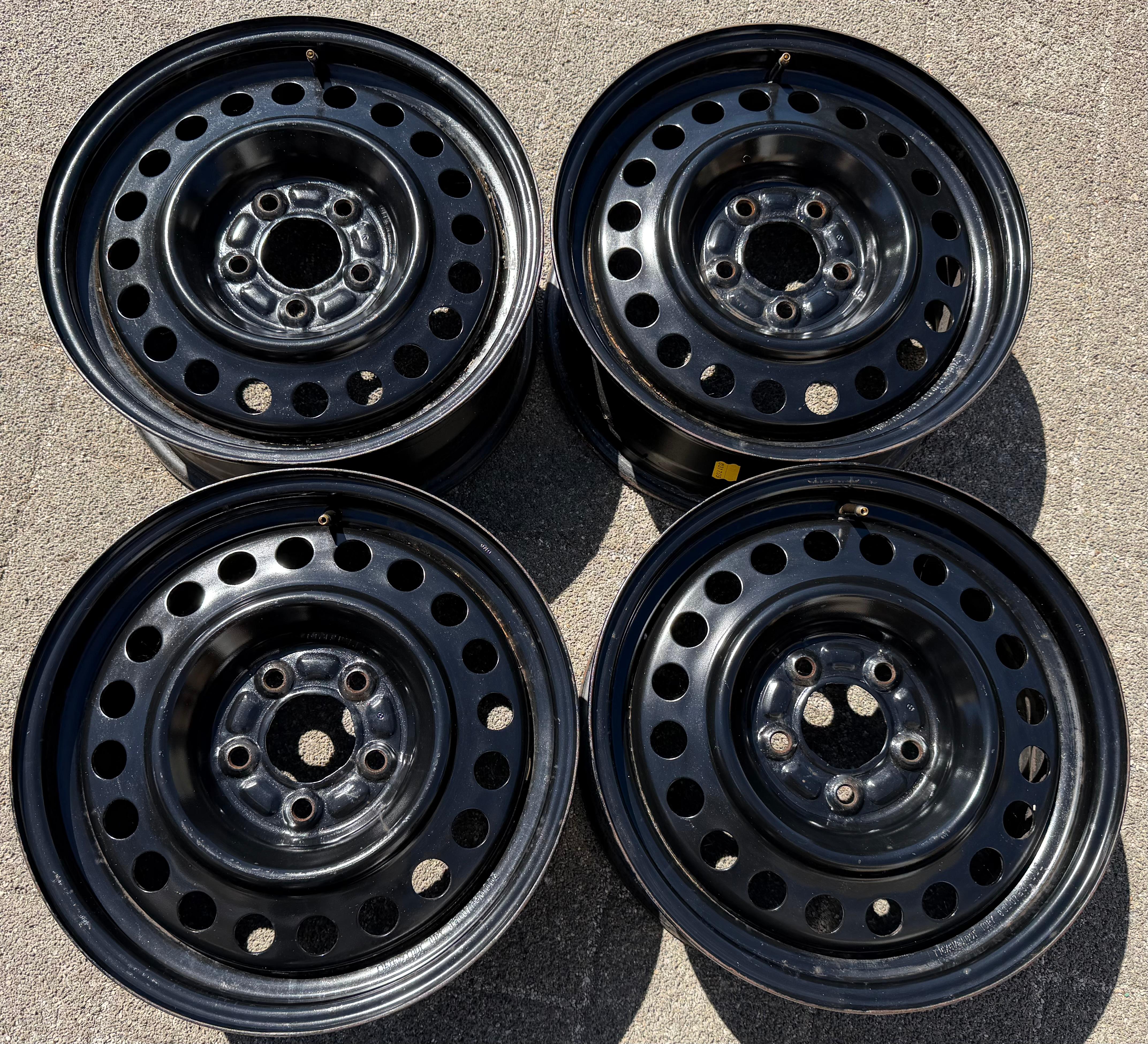 4 jantes en acier 16 pouces pour Chevrolet Captiva et Opel Antara, 6,5x16, déport 46, entraxe 5x115
