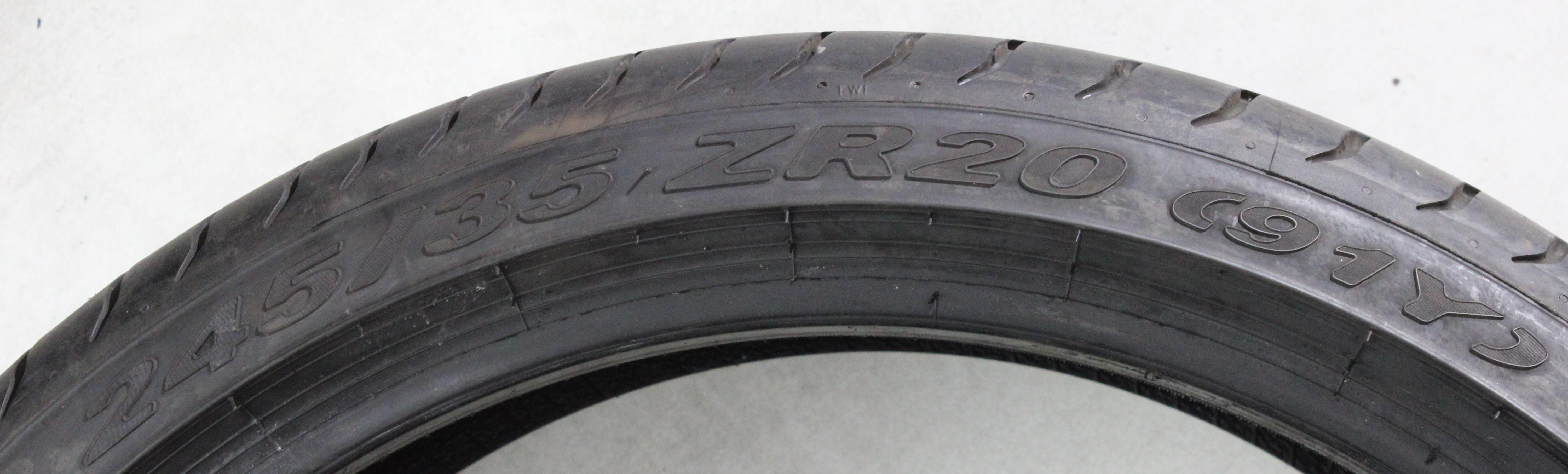 1 x 245/35R20 91Y Sommerreifen Pirelli Pzero N0 7-7,5mm 2022