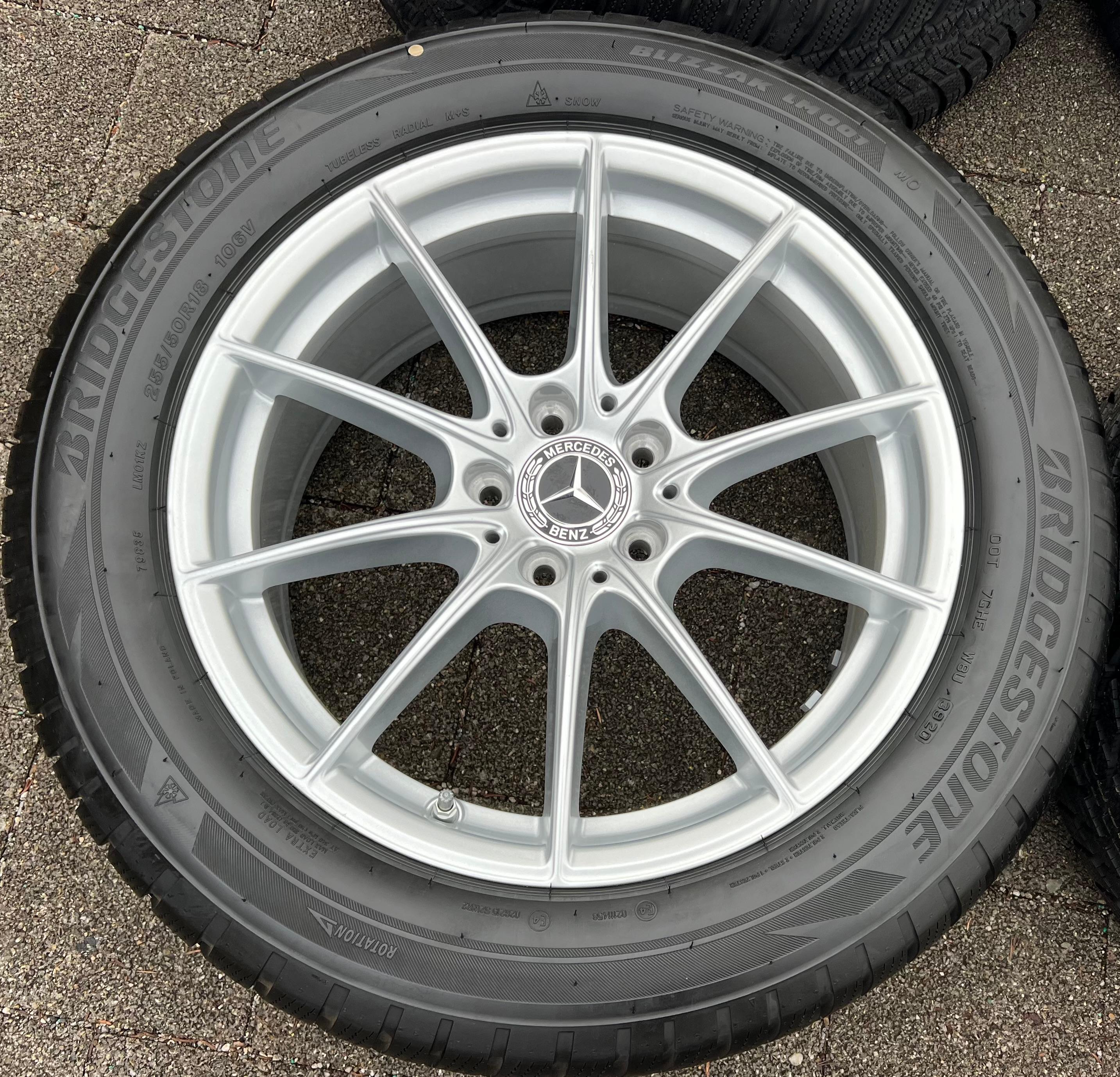 4 ORIGINAL 18" ALU WINTERRÄDER MERCEDES S-KLASSE W223 A2234012800 RDKS FREIHAUS