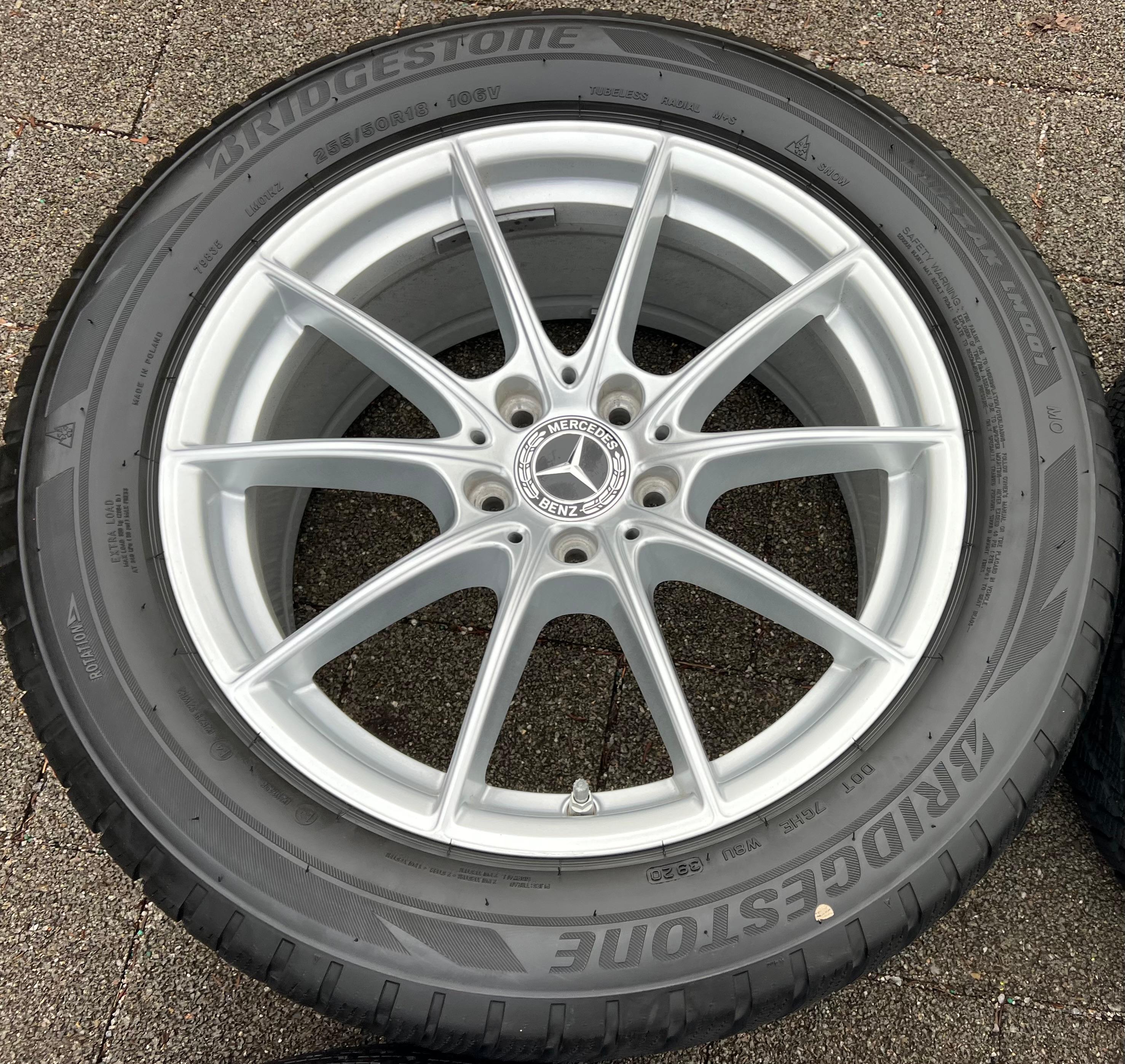 4 ORIGINAL 18" ALU WINTERRÄDER MERCEDES S-KLASSE W223 A2234012800 RDKS FREIHAUS