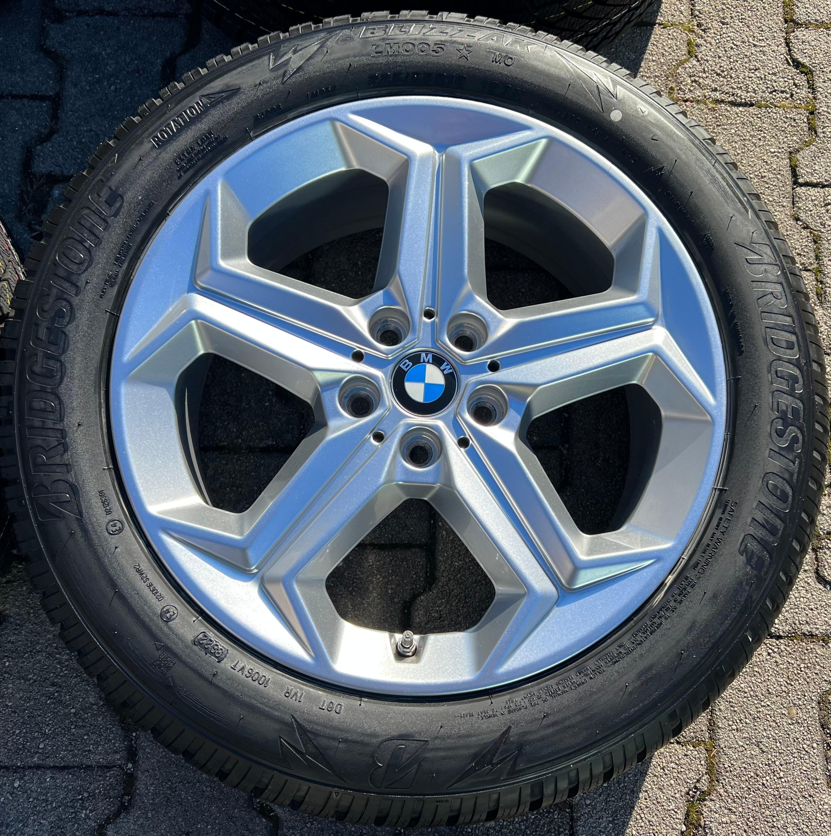 4 ORIGINELE 18" ALU WINTERWIELEN BMW X1 iX1 U11 X2 U10 225/55R18 102H 6898039 2022 FREIHAUS