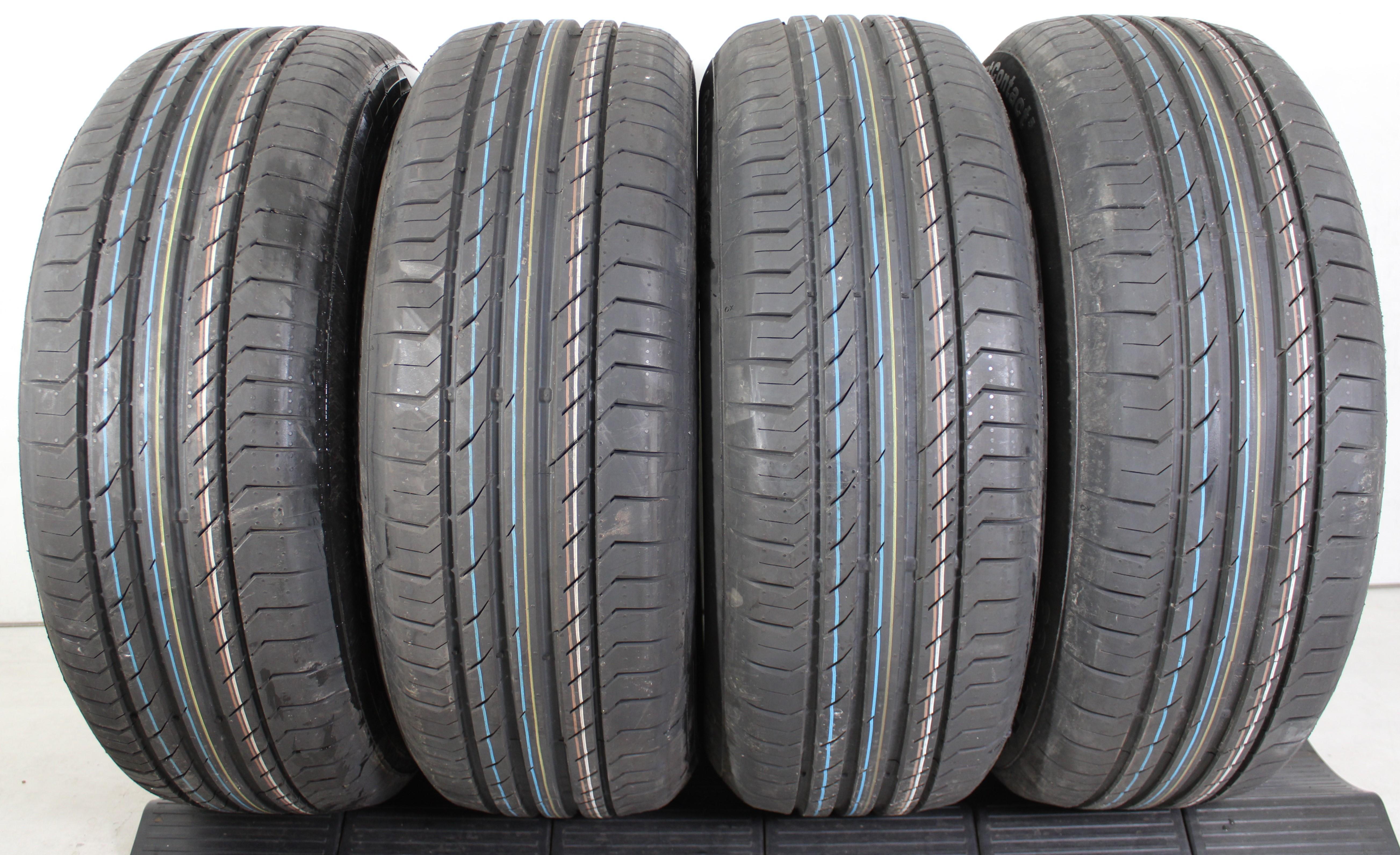 4 x 235/65R18 106W Sommerreifen Continental Sport Contact 5 AO Volles Profil 2018. NEU Freihaus