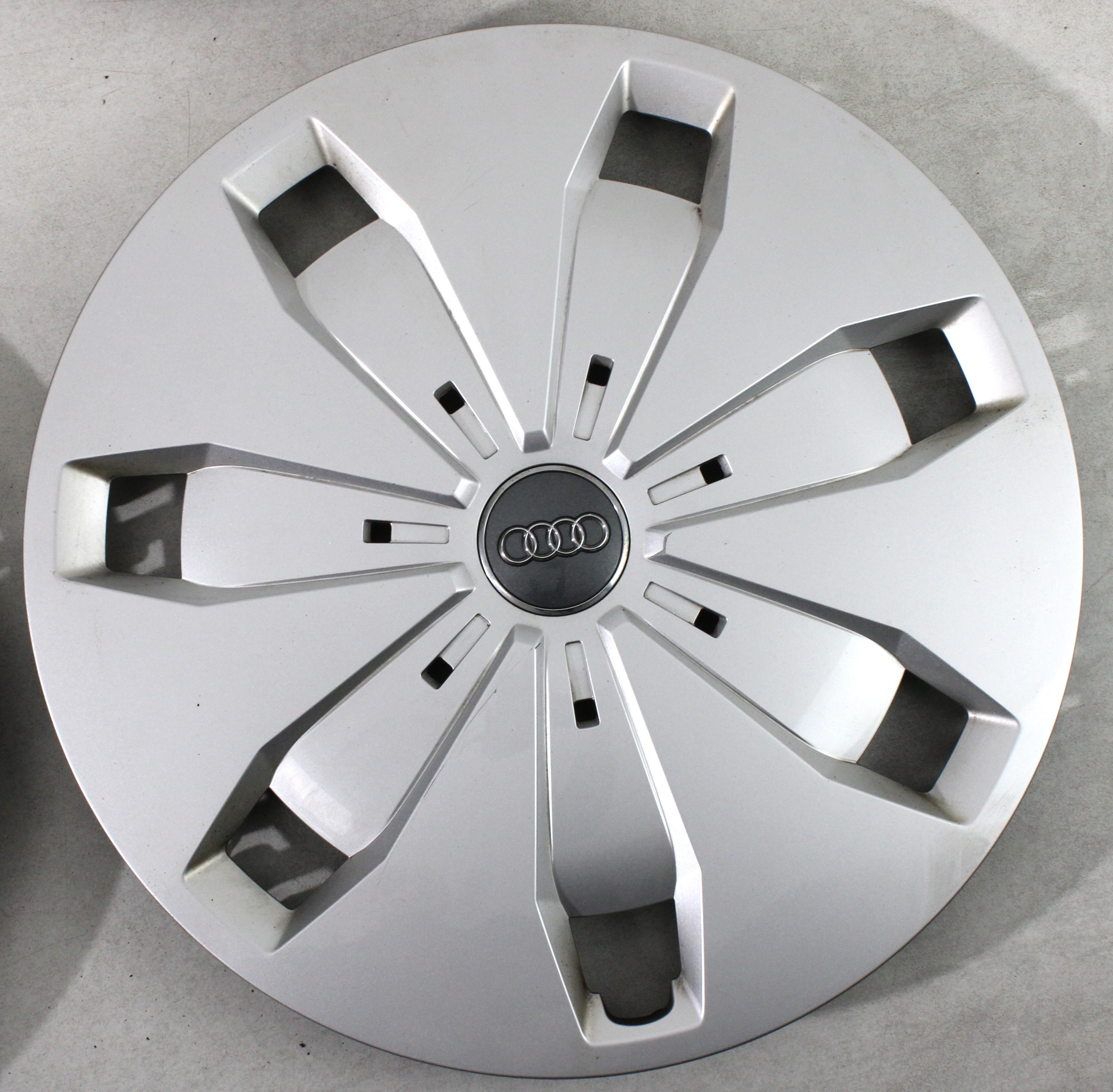 4x Tapacubos originales de 16" para Audi A3 A4 Q2 81A601147, embellecedores de rueda de 16"