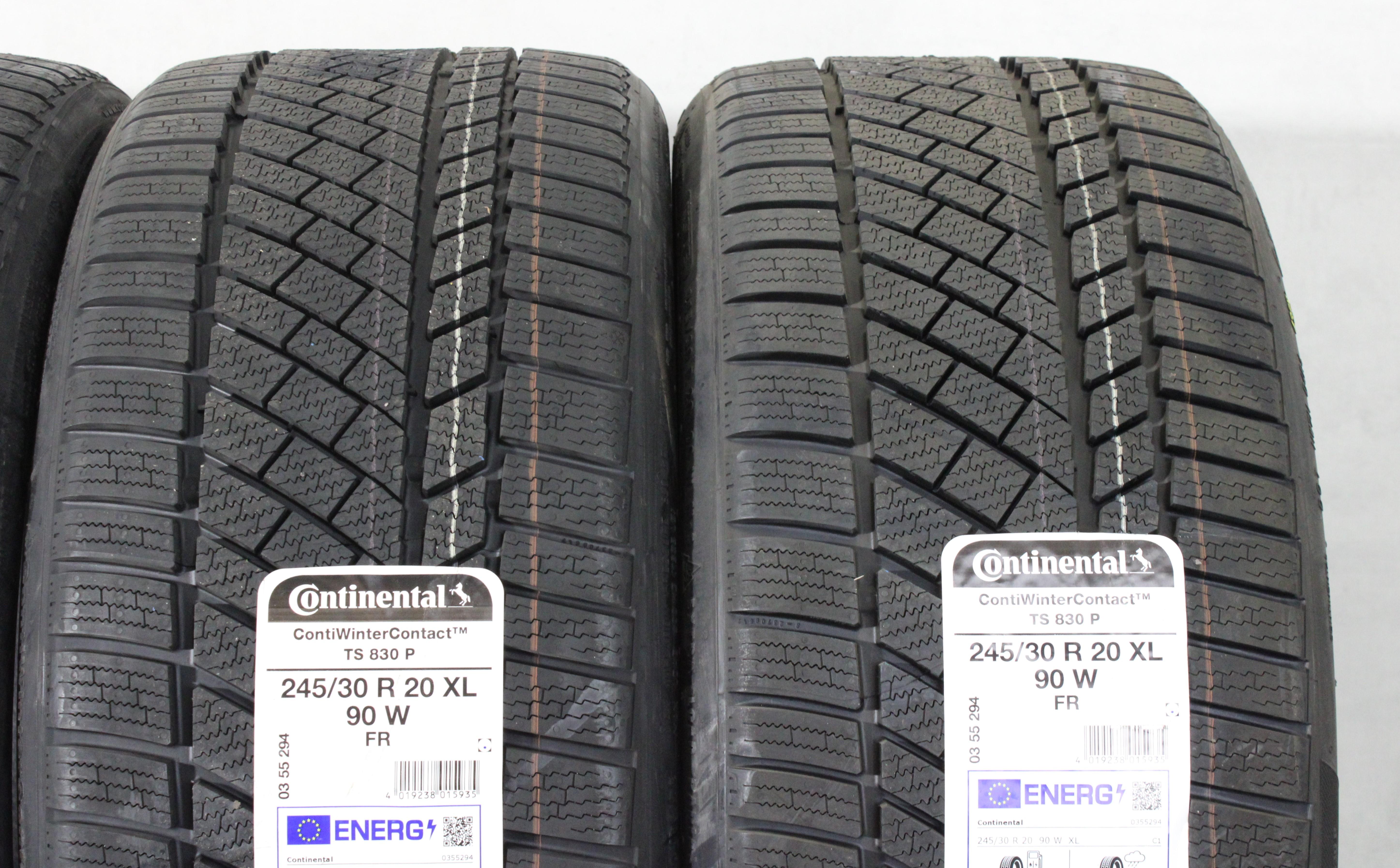 4 x 245/30R20 90W Winterreifen Continental Winter Contact TS830P 2022 XL