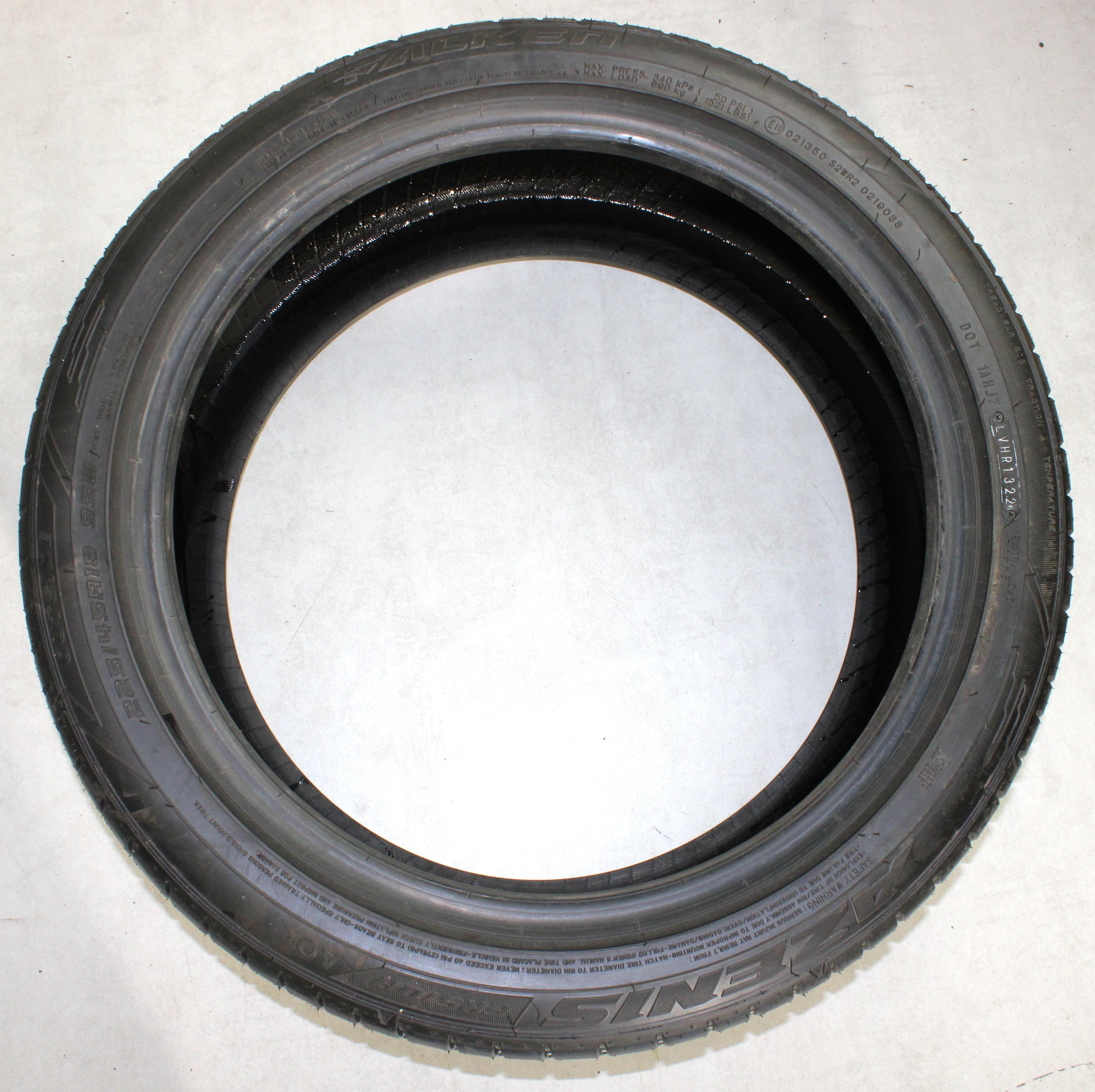 2 x 225/45R18 95W Sommerreifen Falken Azenis FK510A AO Volles Profil 2022 NEU