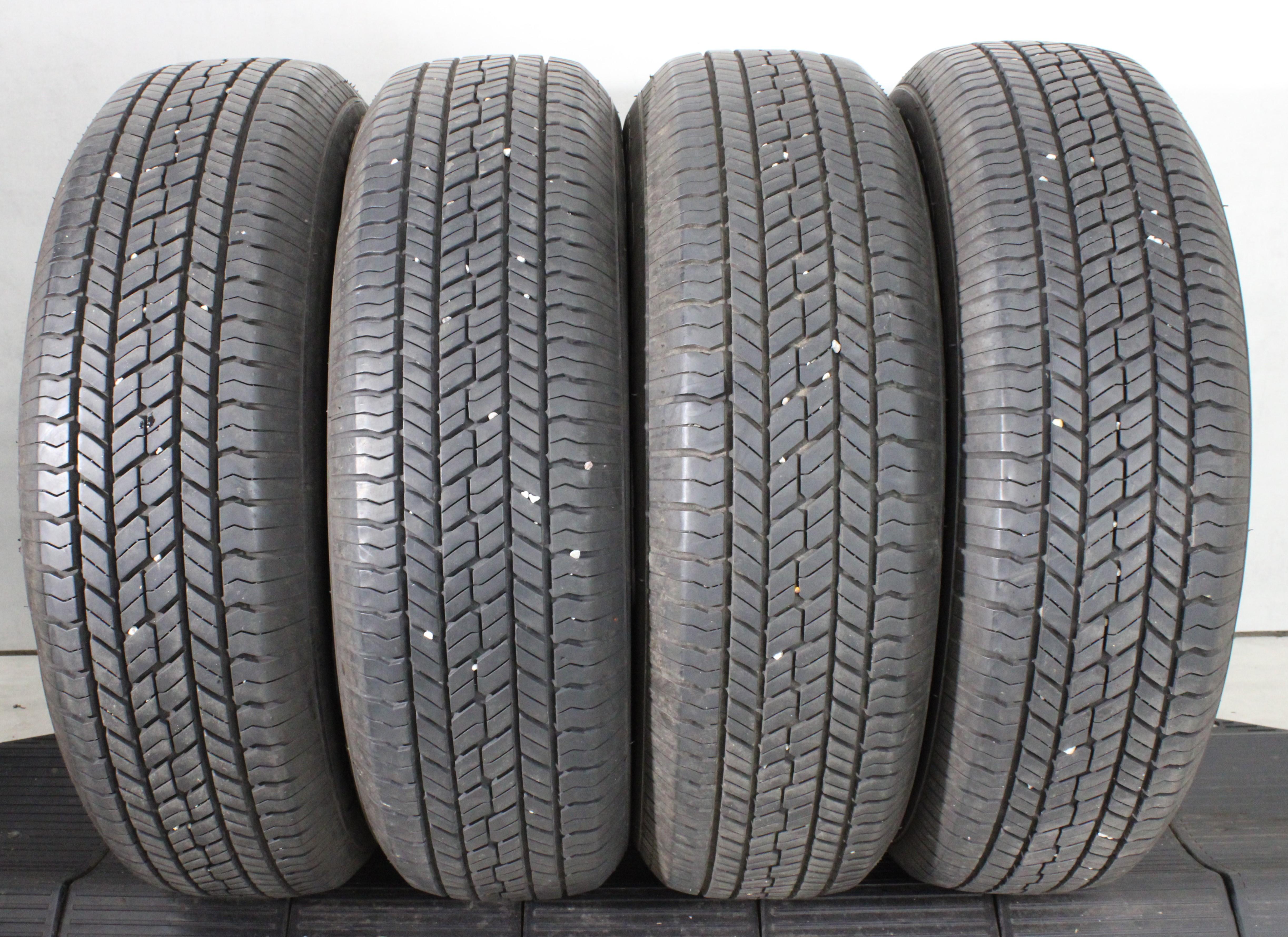 4 x 215/70R16 100H Sommerreifen Yokohama Geolandar G033 6-6,5mm 1x2016/3x2018