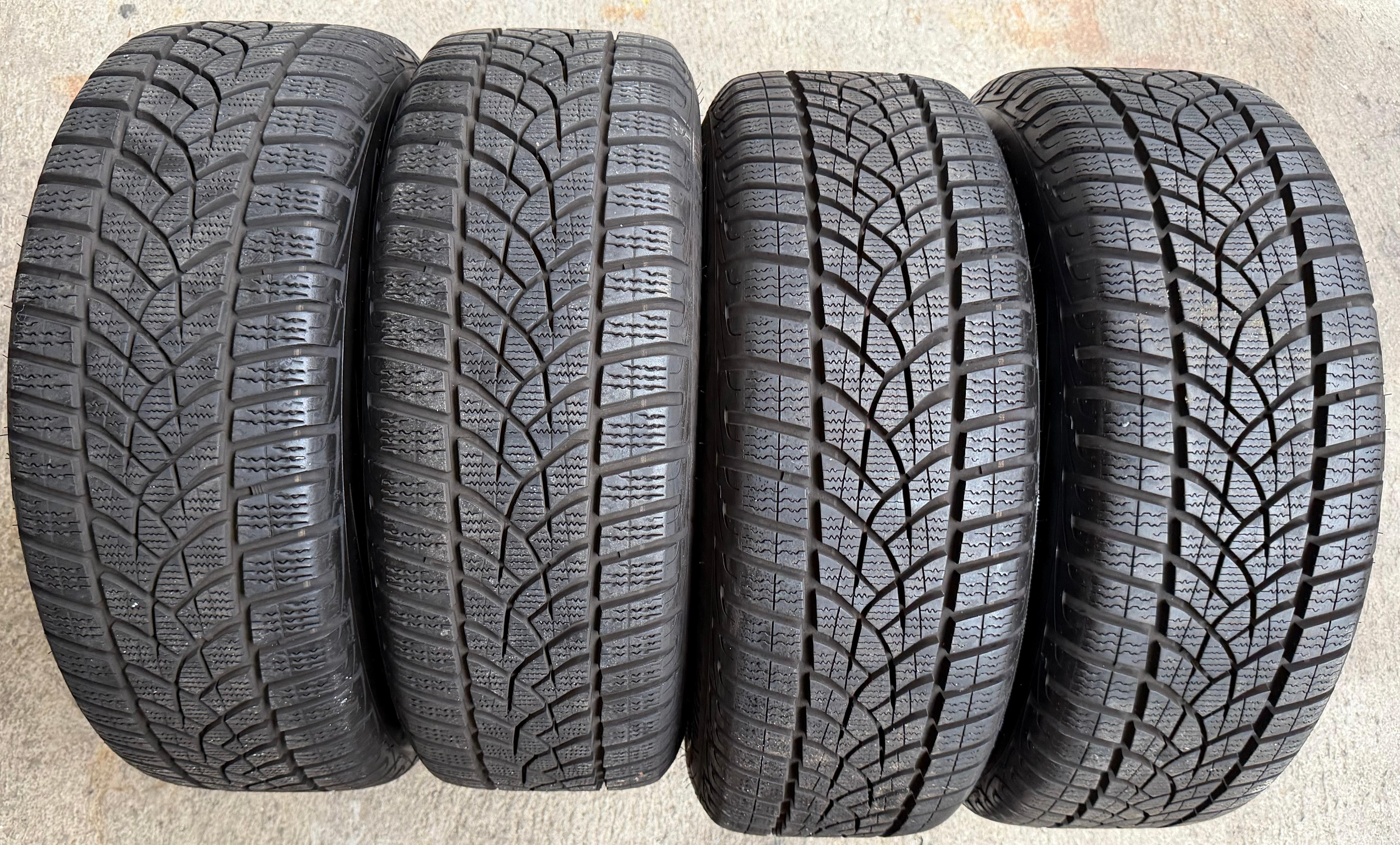 4 Original Alu Winterräder Audi A3 8Y 8Y0071496 205/55R16 91H Goodyear