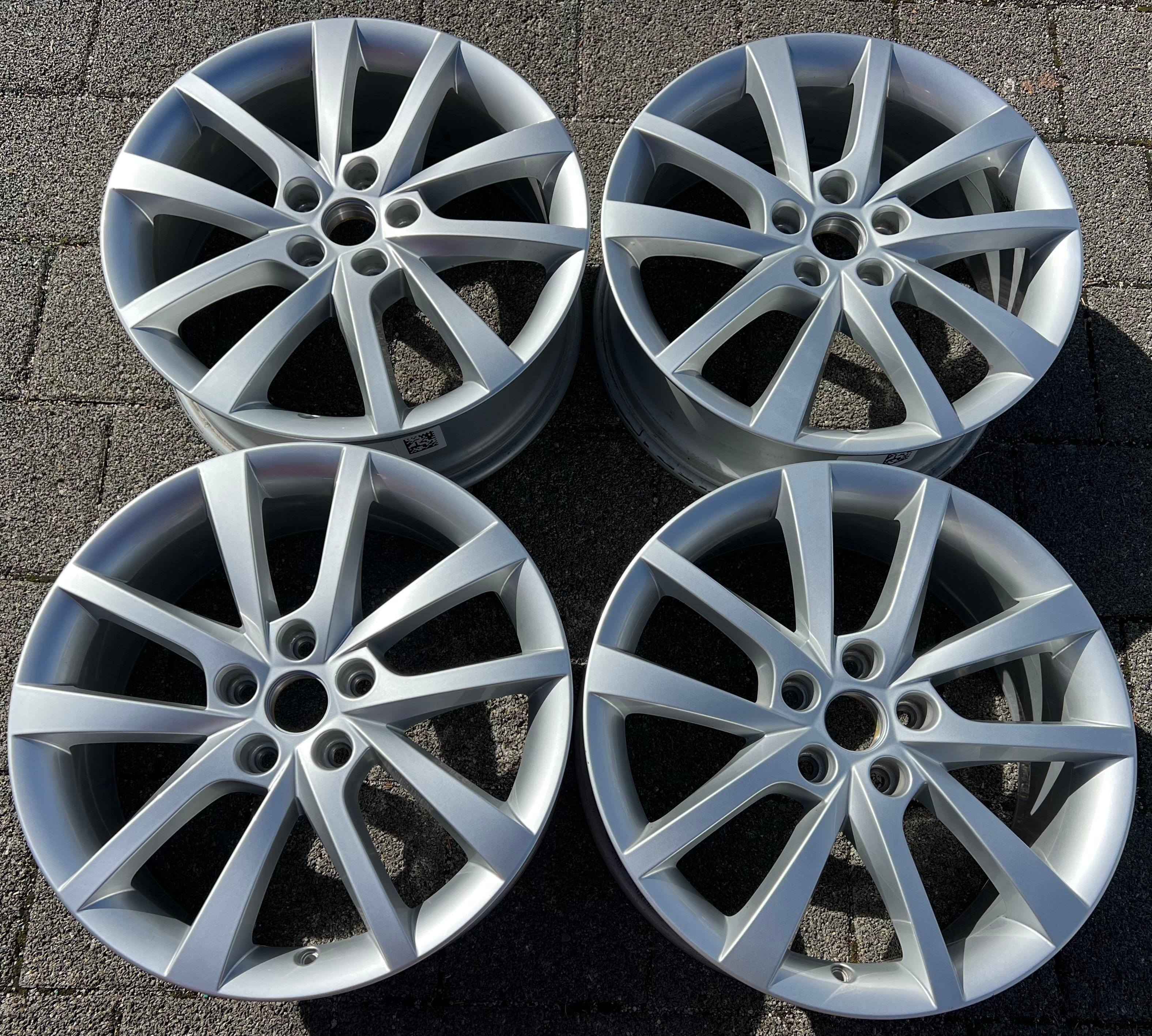 4 ORIGINAL 18" ALUFELGEN FELGEN SKODA KODIAQ 565601025D 7x18 ET43 FREIHAUS
