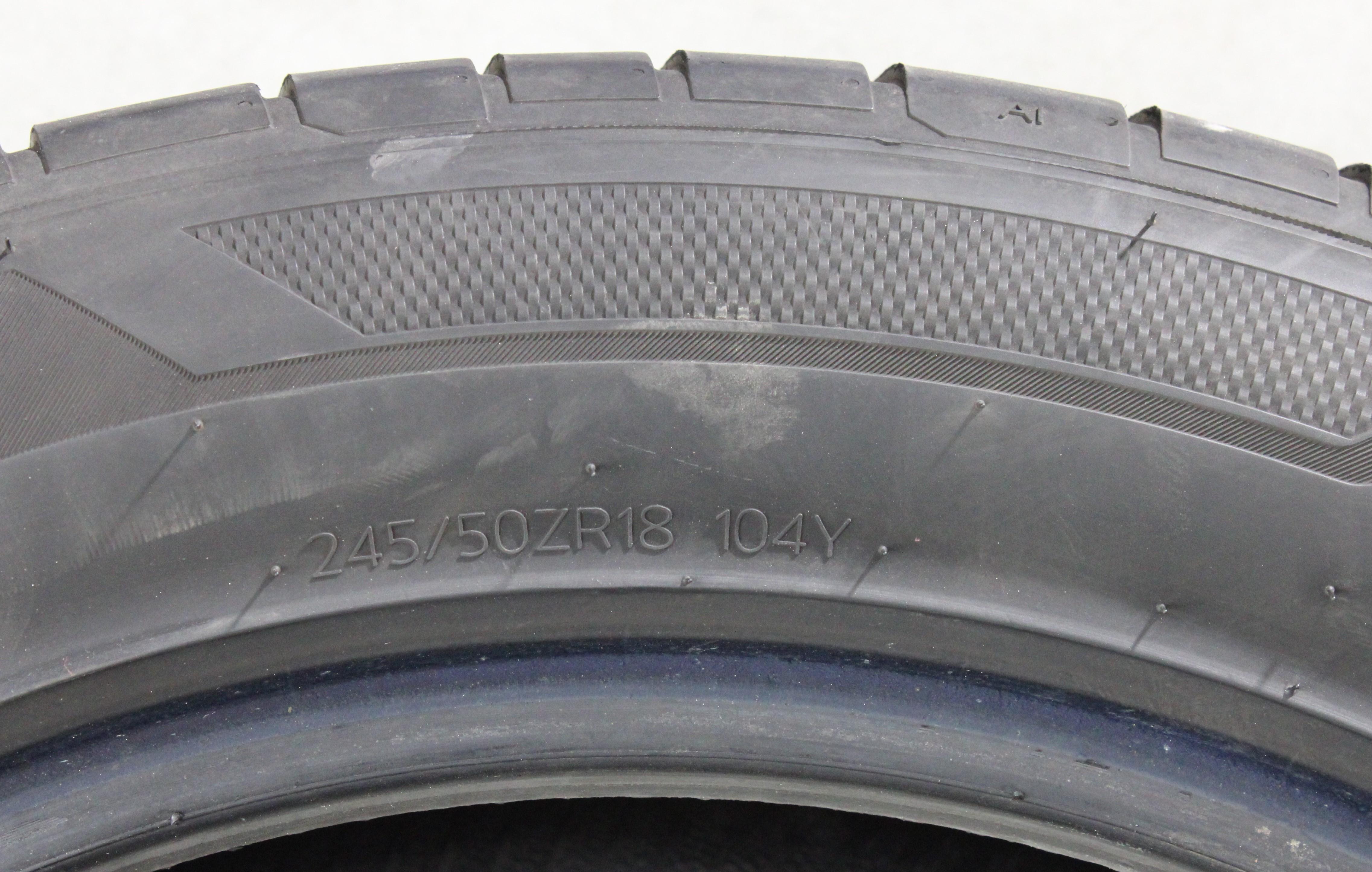 4 x 245/50R18 104Y Sommerreifen Hankook Ventus S1 Evo 3 4-4,5mm 2021