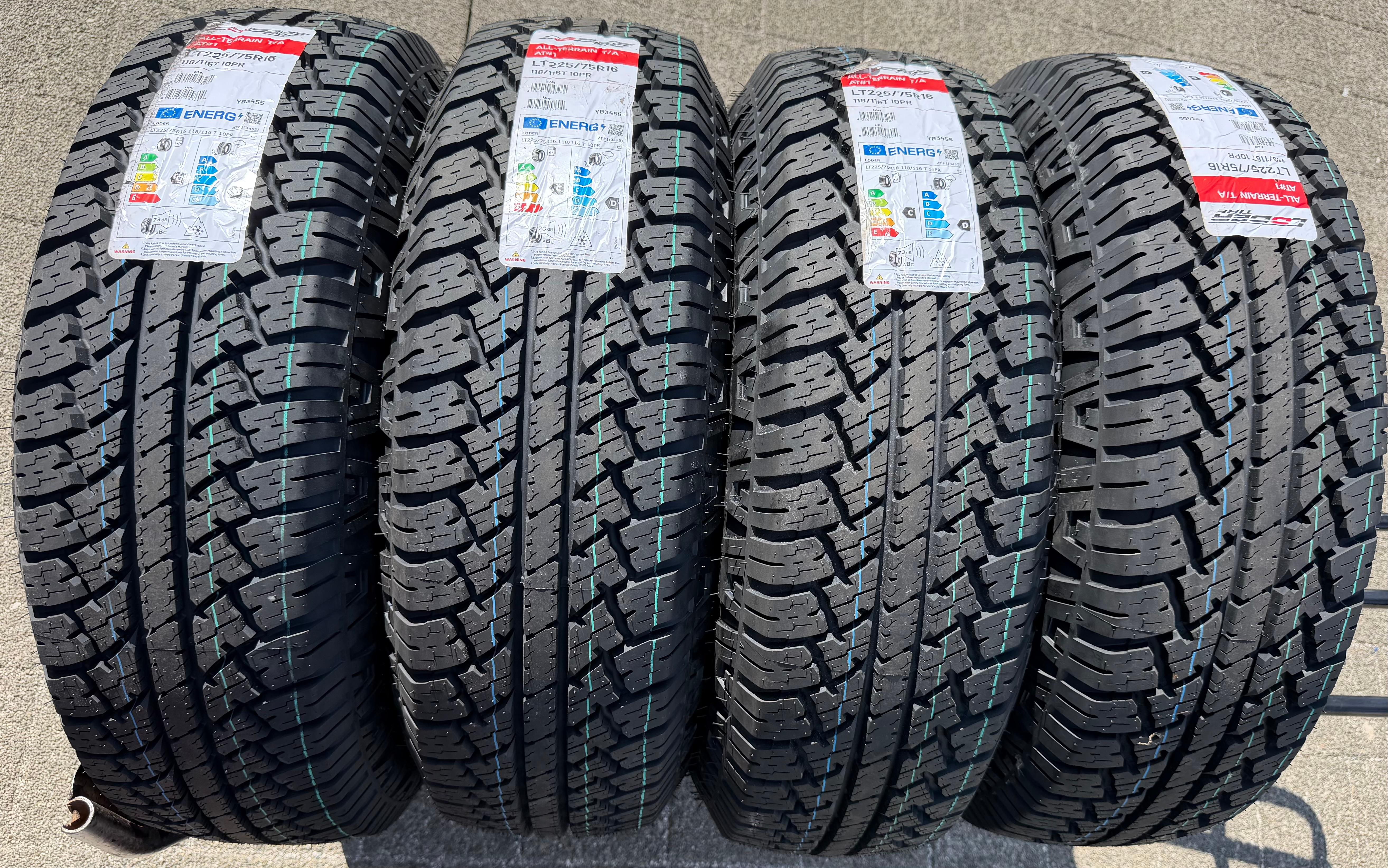 4 Allwetterräder Mercedes Sprinter W907 907 225/75R16C 118/116T LODER AT#1 Ganzjahresreifen NEU