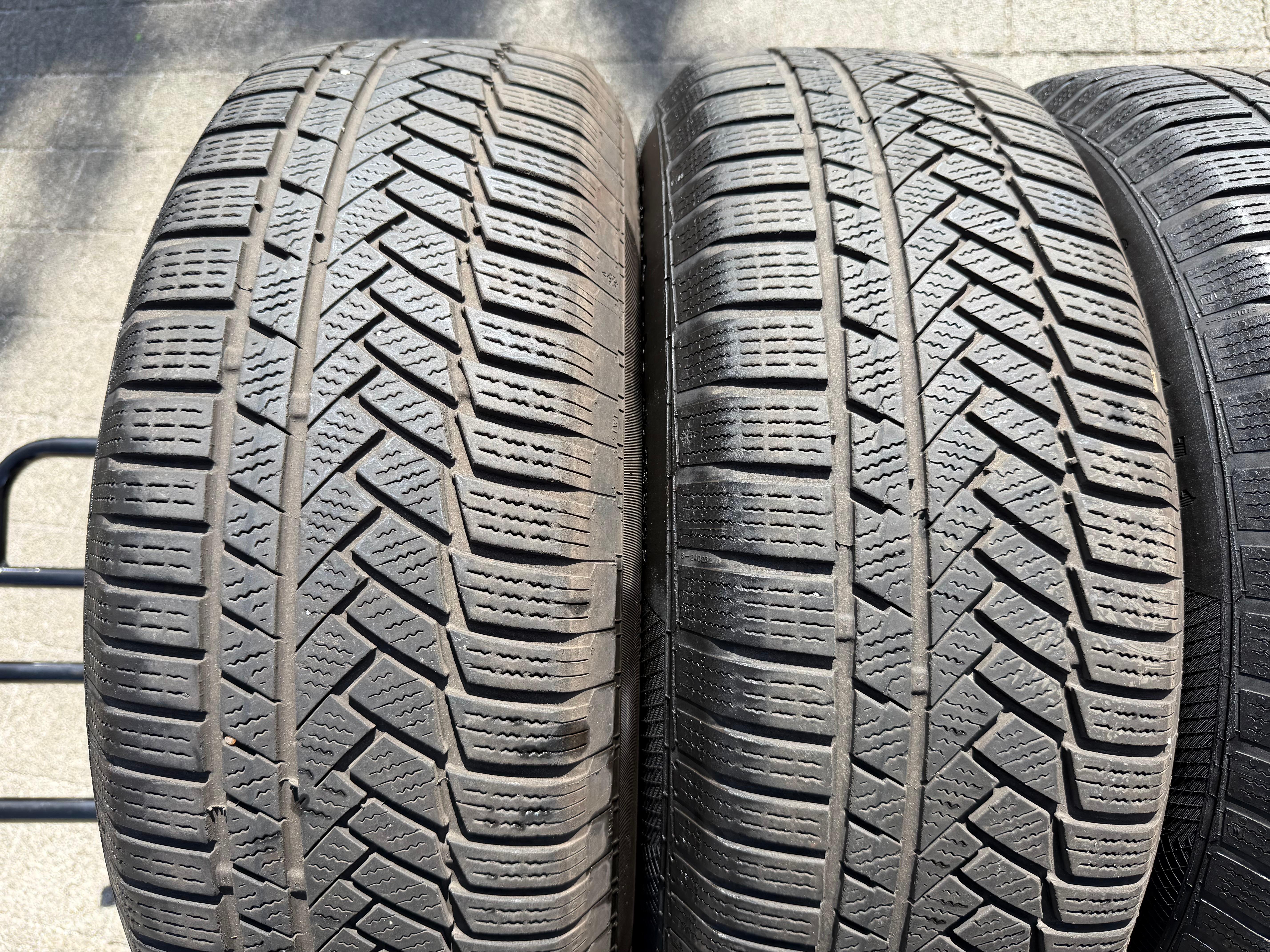 4 Original 17" Alu Winterräder Audi Q5 FY 80A601025J 7x17 ET34 235/65R17 104H Continental