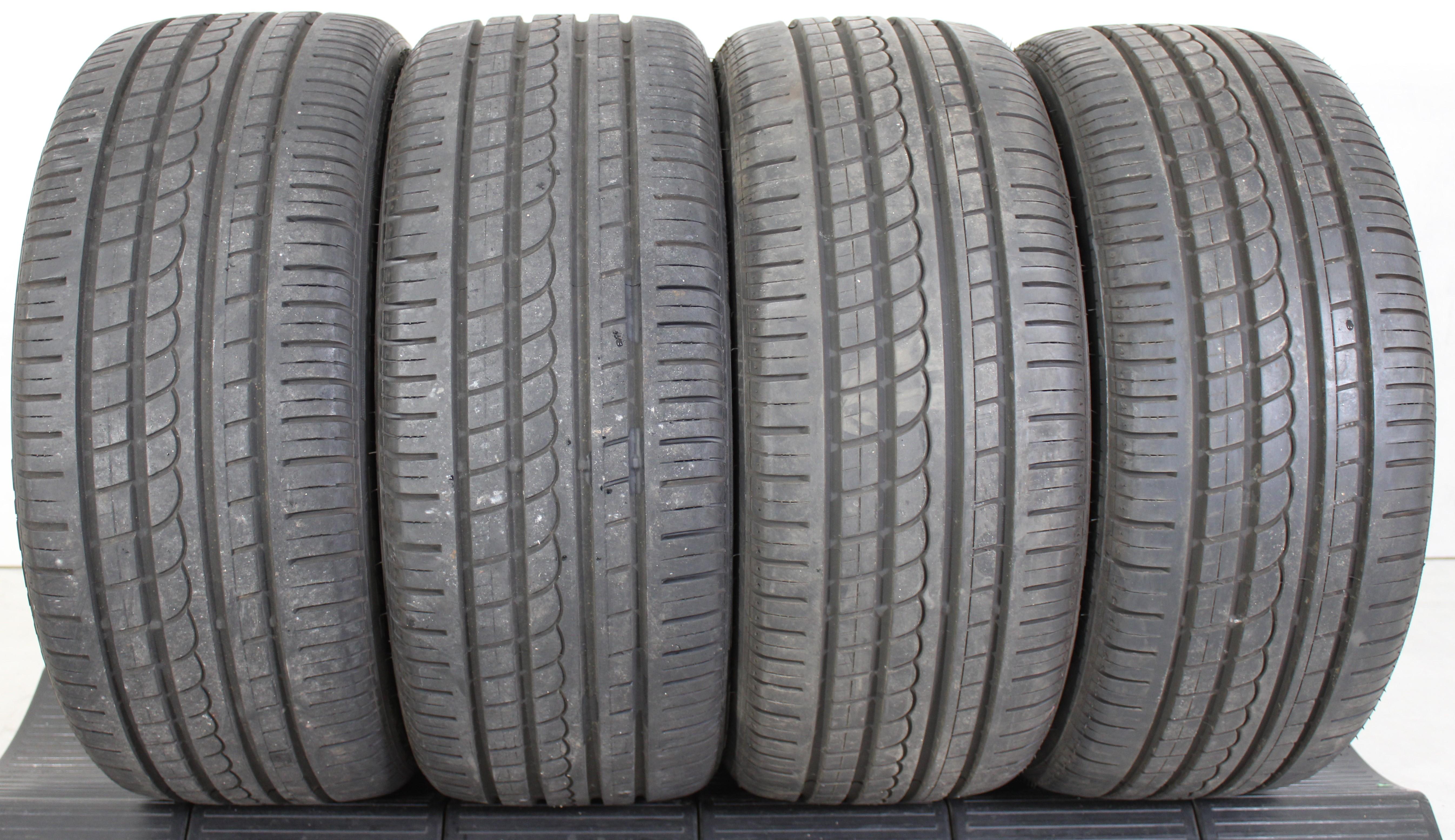 4 x 225/40R18 88Y Sommerreifen Pirelli Pzero Rosso 2x6-6,5mm/2x7,5-8mm 2x2017/x2021 N4