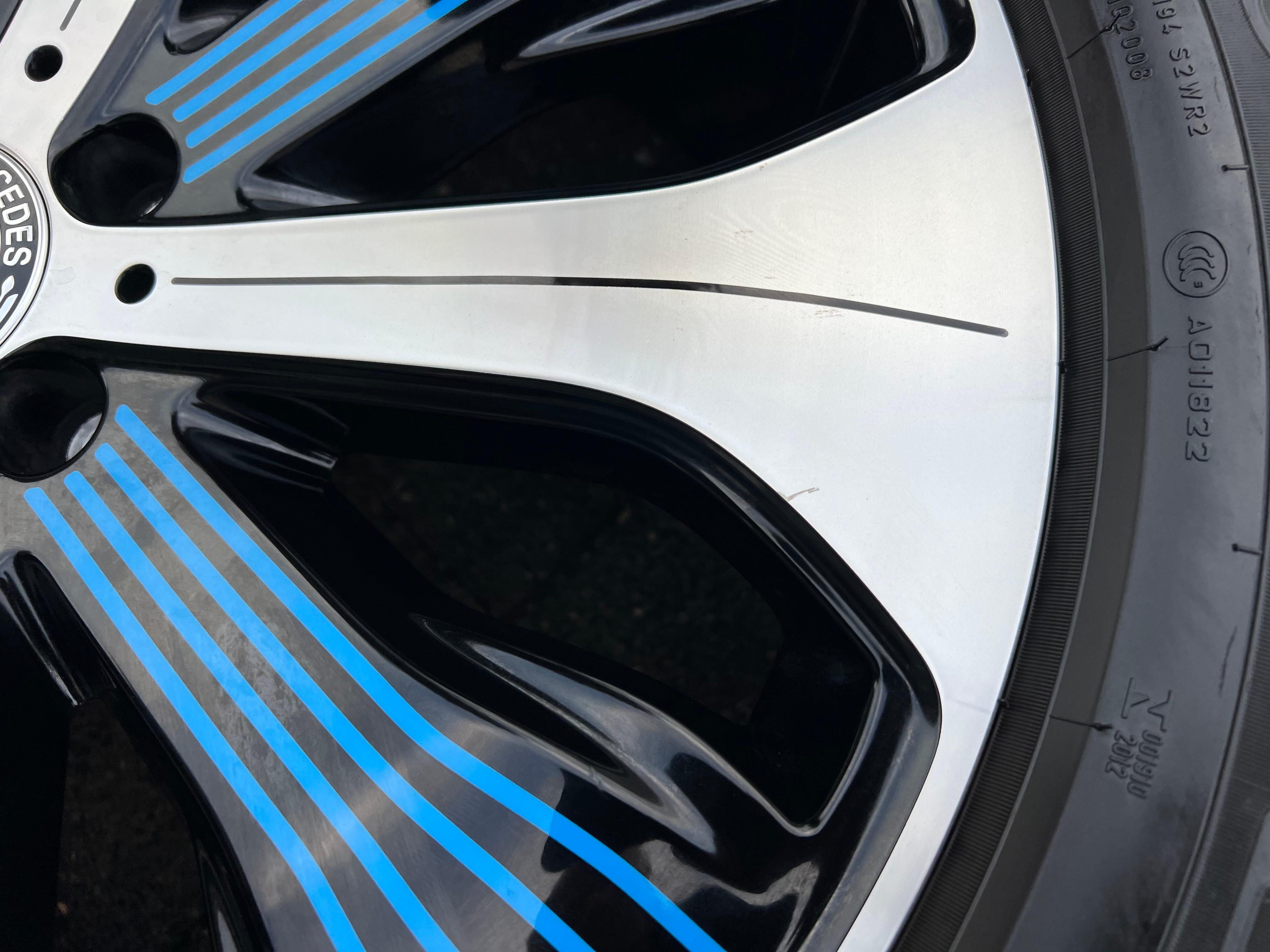4 ROUES D'ÉTÉ ORIGINALES 20" EN ALUMINIUM MERCEDES BENZ EQC N293 A2934010300 A2934010500 FRANCO DOMICILE