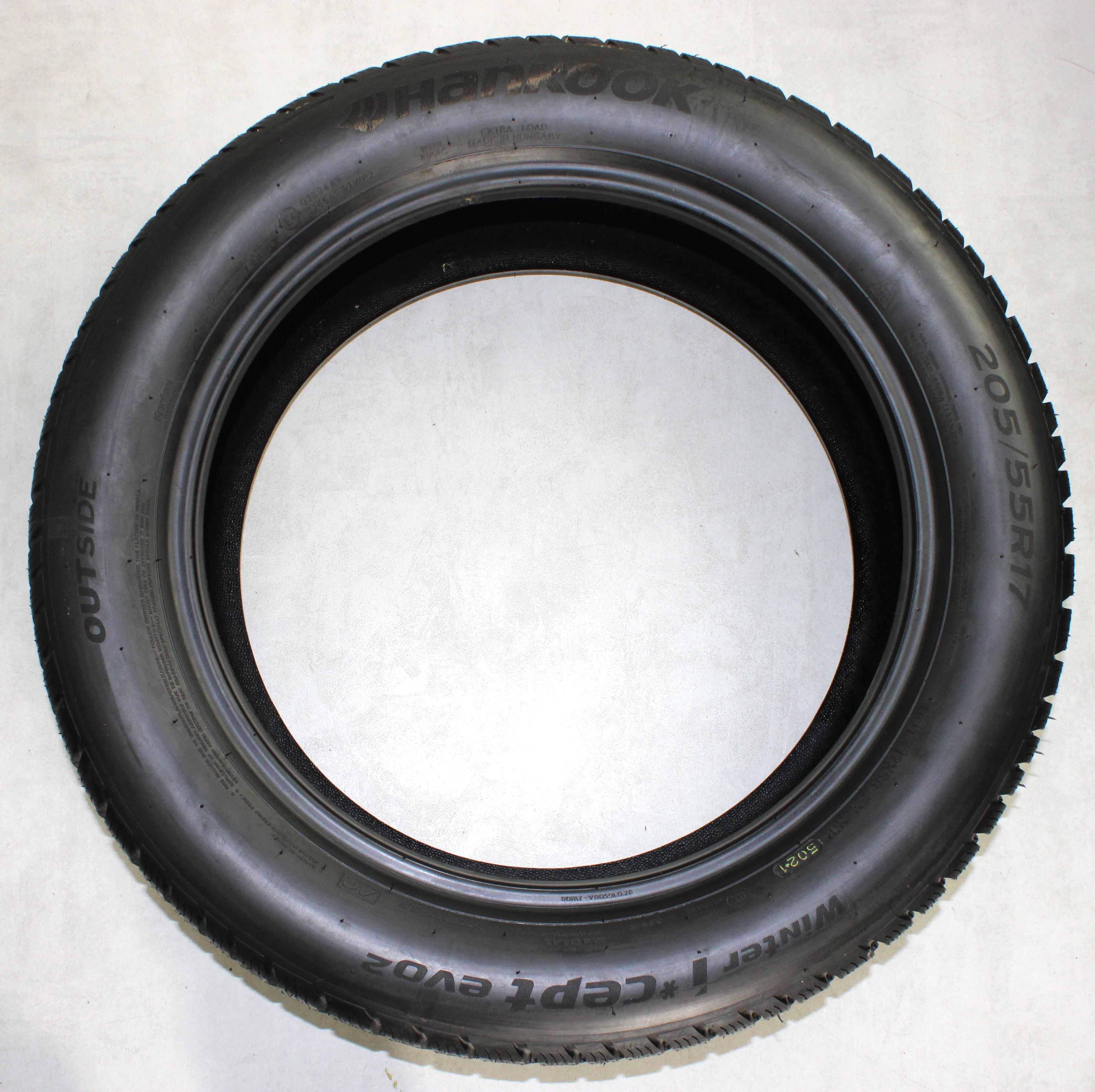 4 x 205/55R17 95H Winterreifen Hankook Winter I*Cept Evo 2 AO NEU 2021