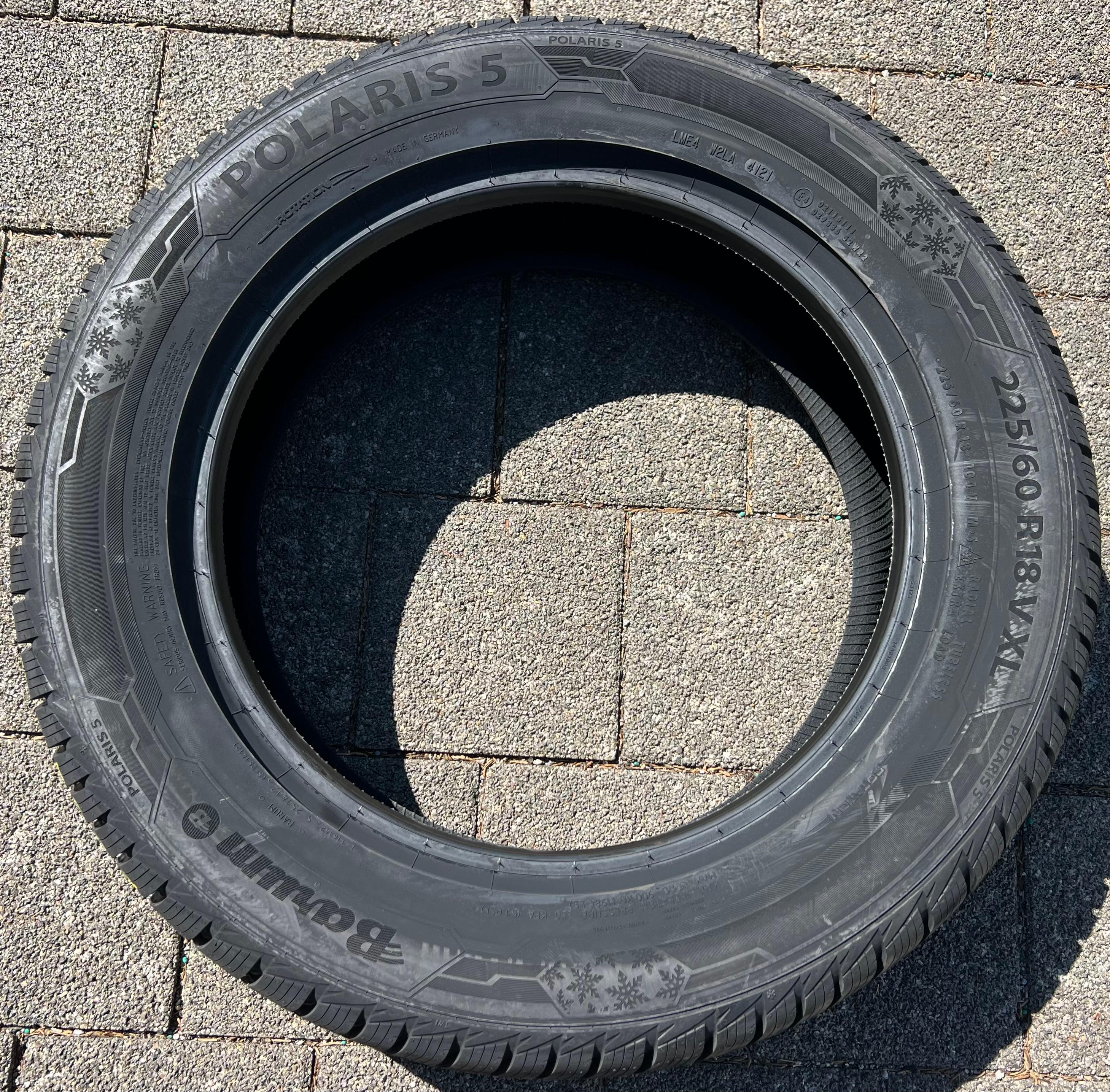 4 x 225/60R18 104V Winterreifen Barum Polaris 5 2021 NEU Freihaus