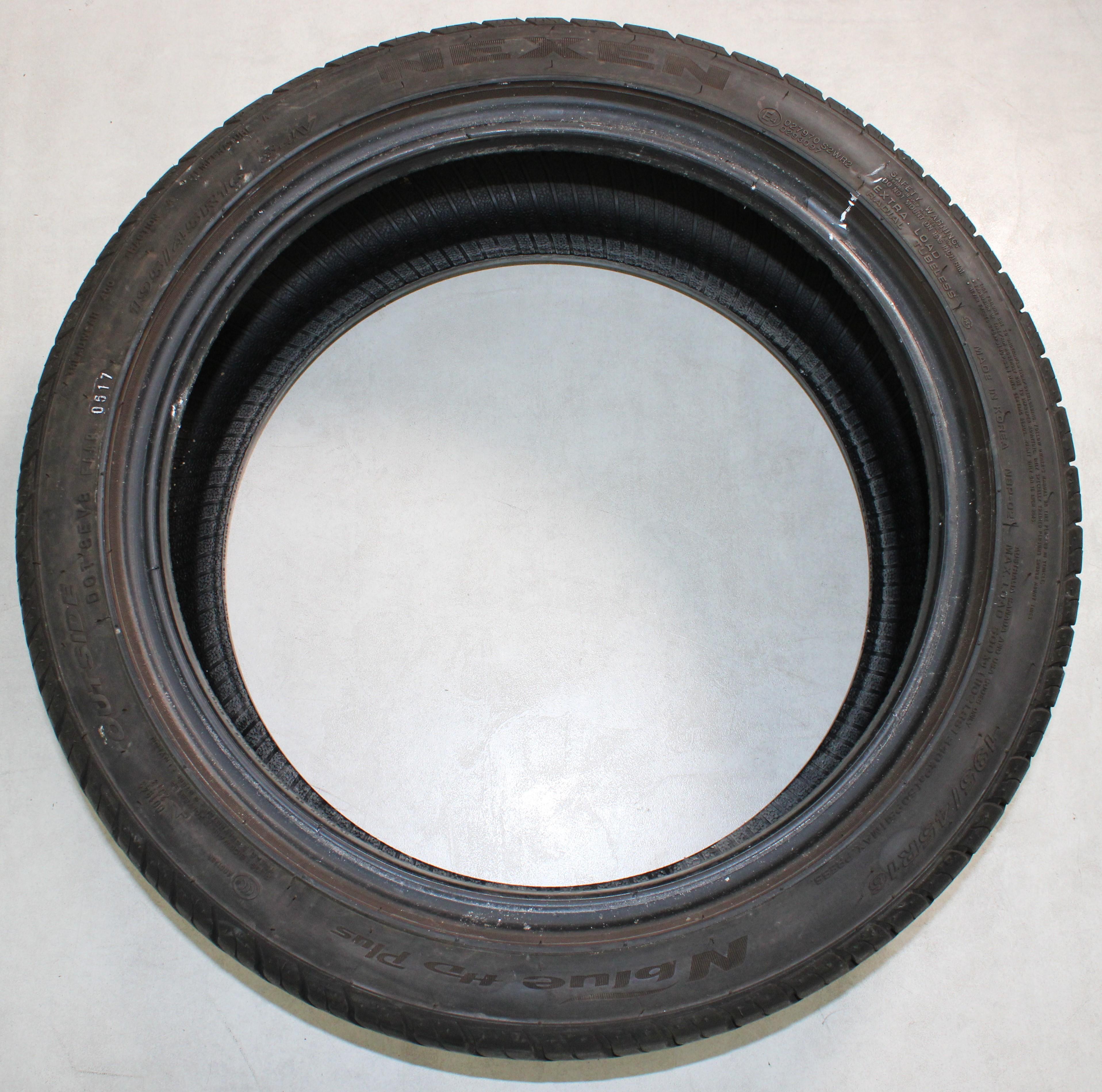 1 x 195/45R16 84V Sommerreifen Nexen N Blue HD Plus 6-6,5mm 2017
