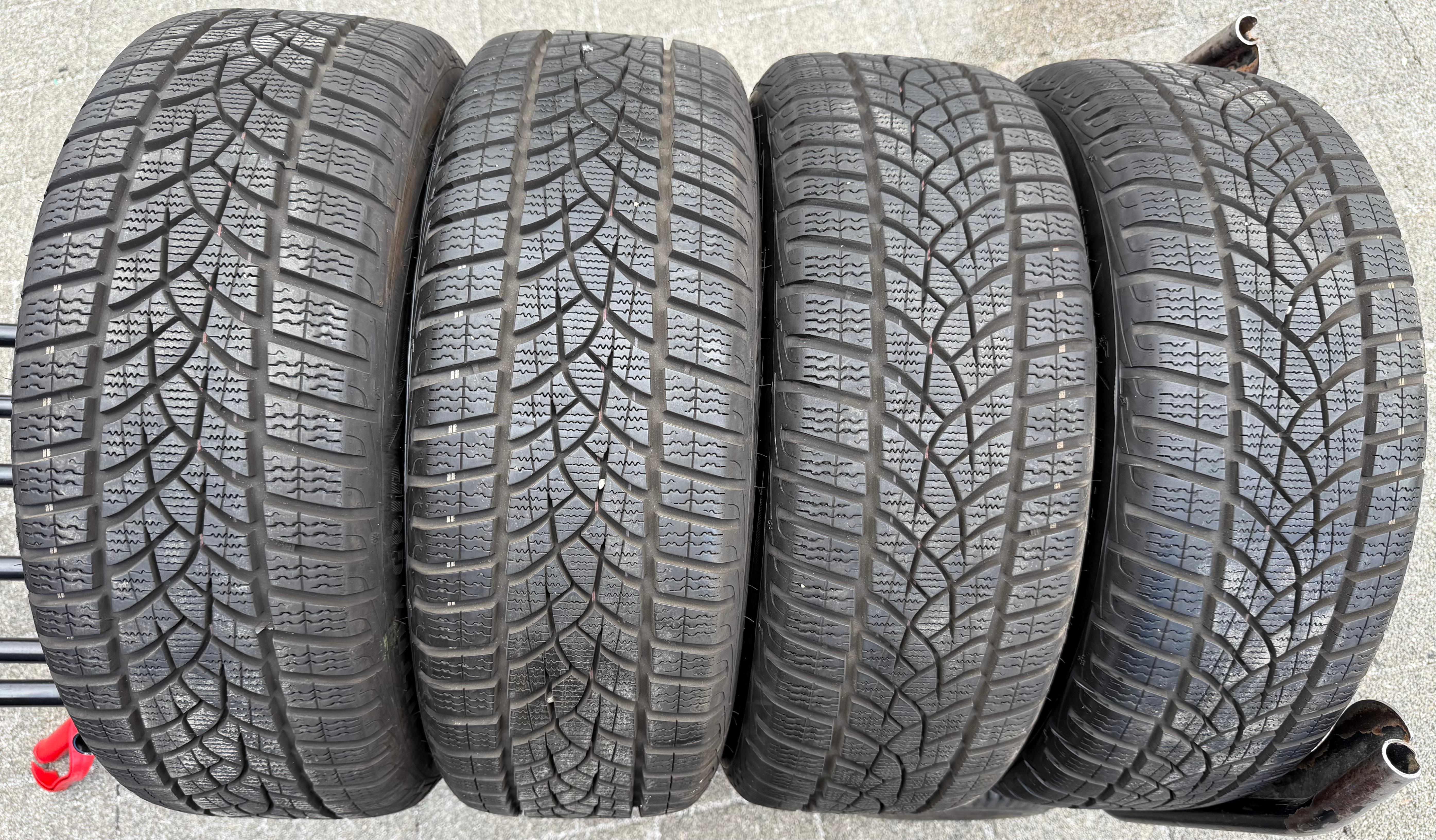 4 Winterräder Audi A3 8V Sportback Cabrio  205/55R16 91H Goodyear 8V0601027A