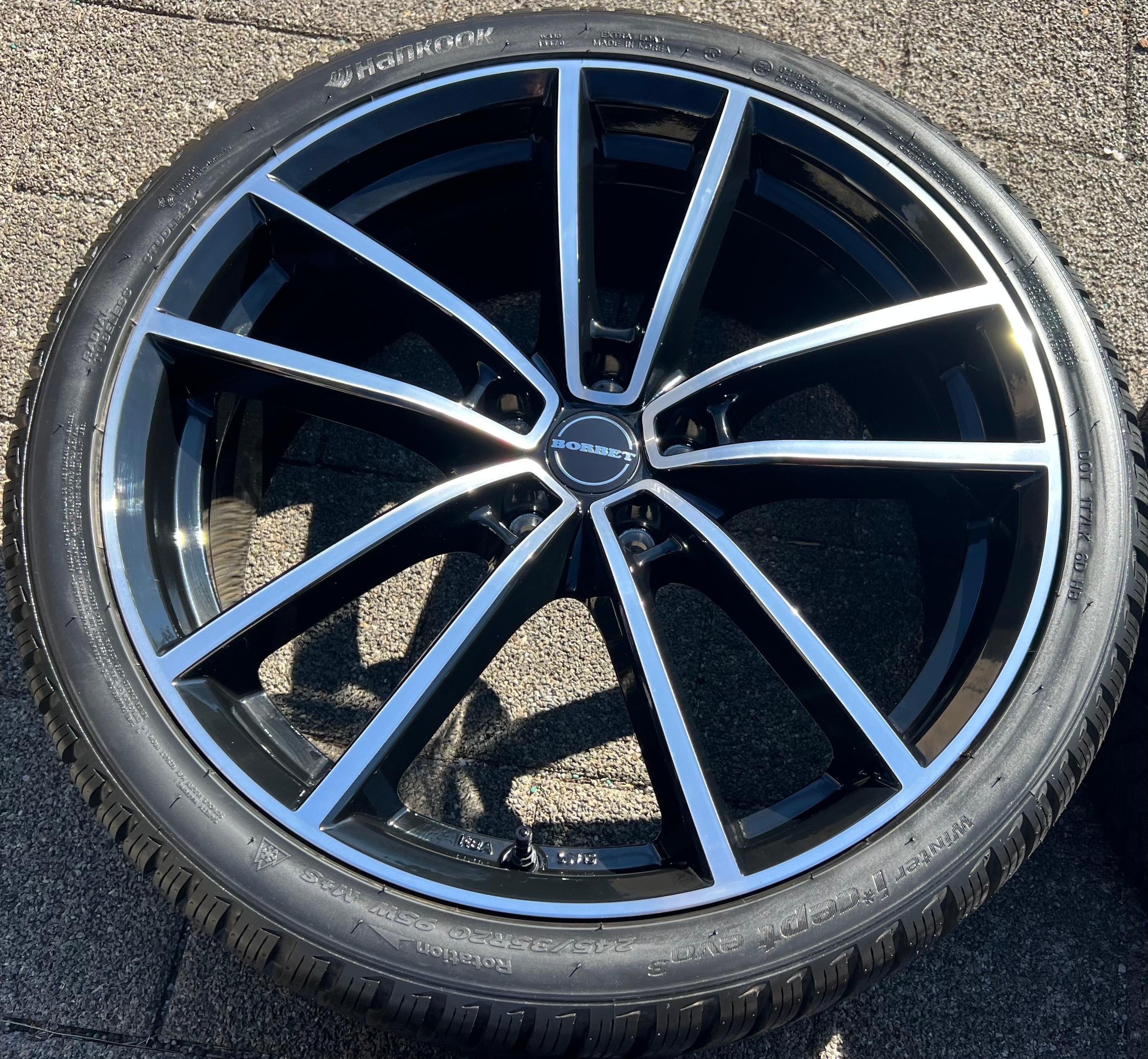 4 ALU 20" WINTERWIELEN SEAT CUPRA ATECA FORMENTOR 245/35R20 95W HANKOOK 2024