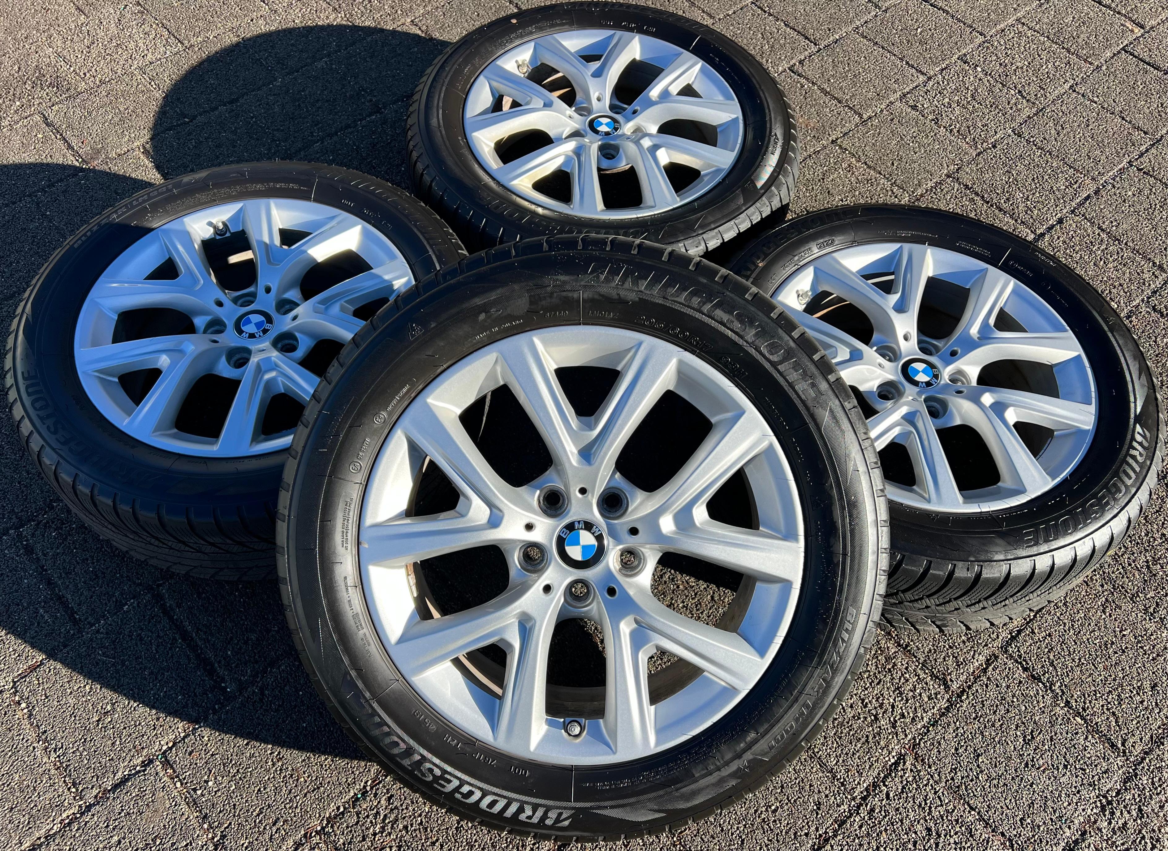 4 CERCHI IN LEGA ORIGINALI DA 17" BMW X1 F48 X2 F39 STYLING 574 6856076 RDKS SPEDIZIONE GRATUITA