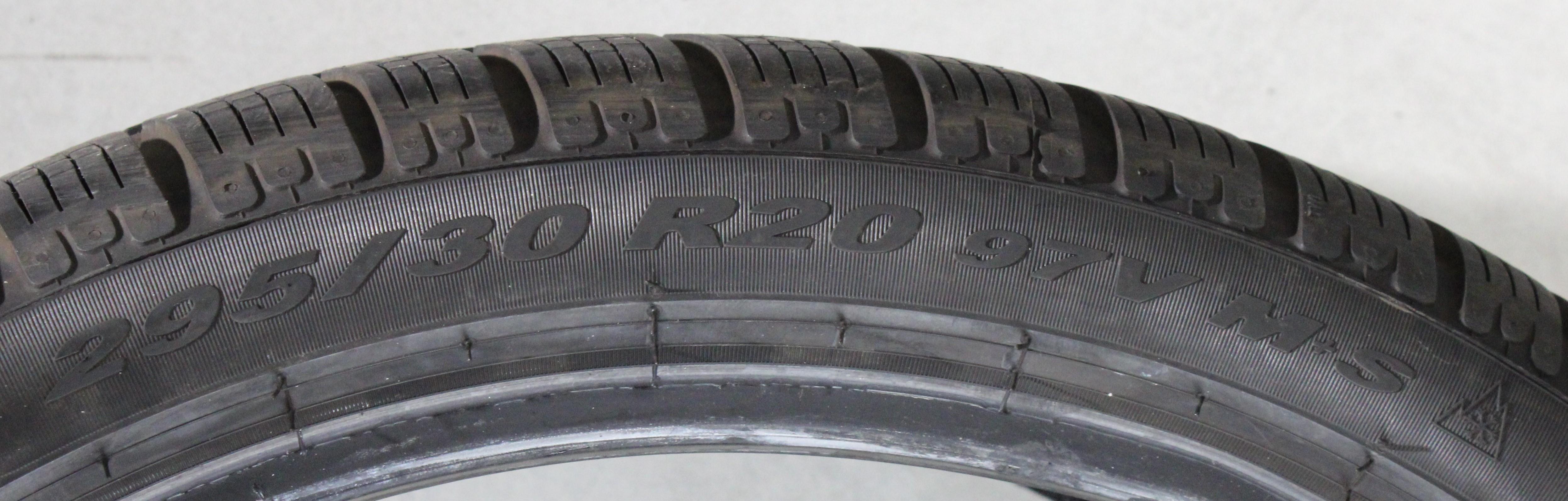 2 x 295/30R20 97V Winterreifen Pirelli Sottozero Winter 240 Serie 2 N0 6-6,5mm 2018