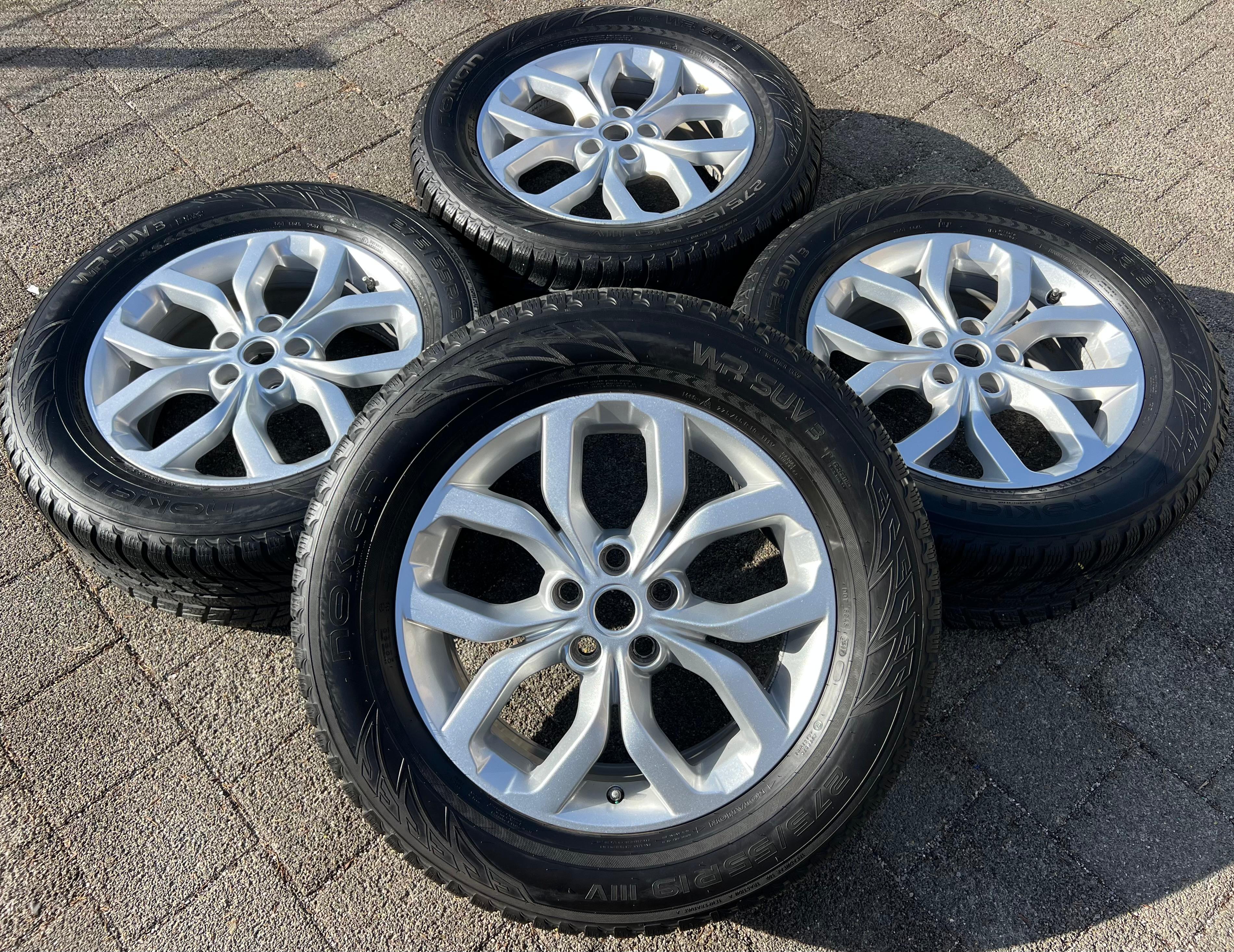 4 ORIGINAL 19" ALU WINTERRÄDER LAND ROVER DISCOVERY V HY32-1007-DA 275/55R19 111V RDK