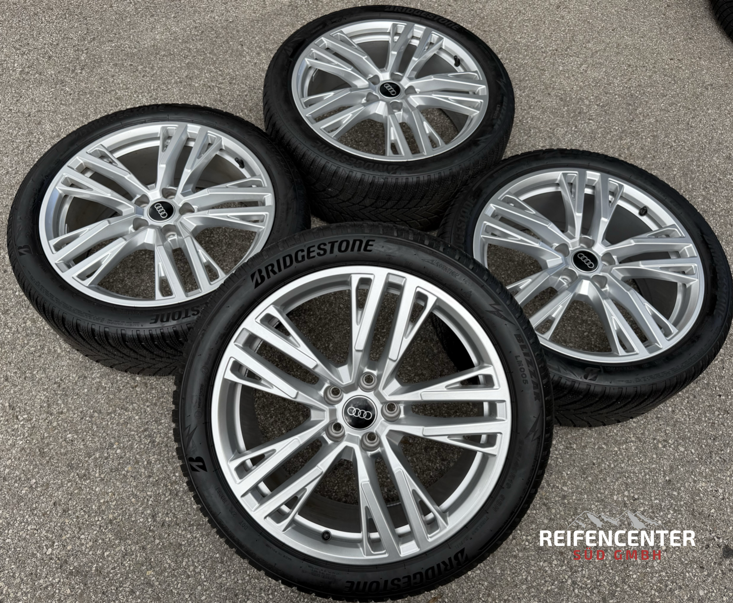 4 ruedas de invierno de aleación originales de 19" para Audi A5 S5 FU2 B10 8B3601025AS 245/40R19 98H 2025