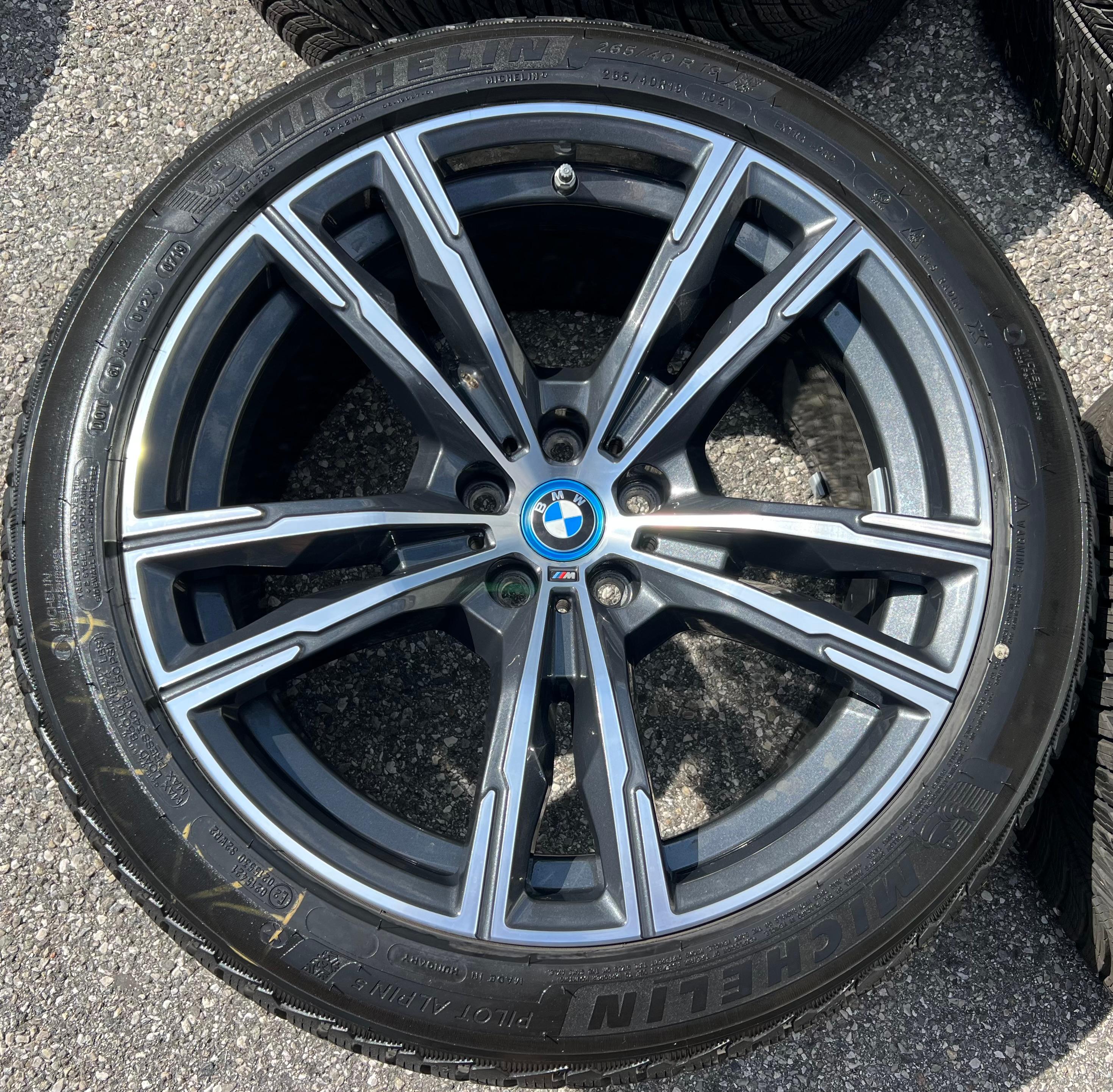 4 ORIGINAL 19" ALU WINTERRÄDER BMW M8 F91 F92 F93 STYLING M812 8089560 8089561 FREIHAUS