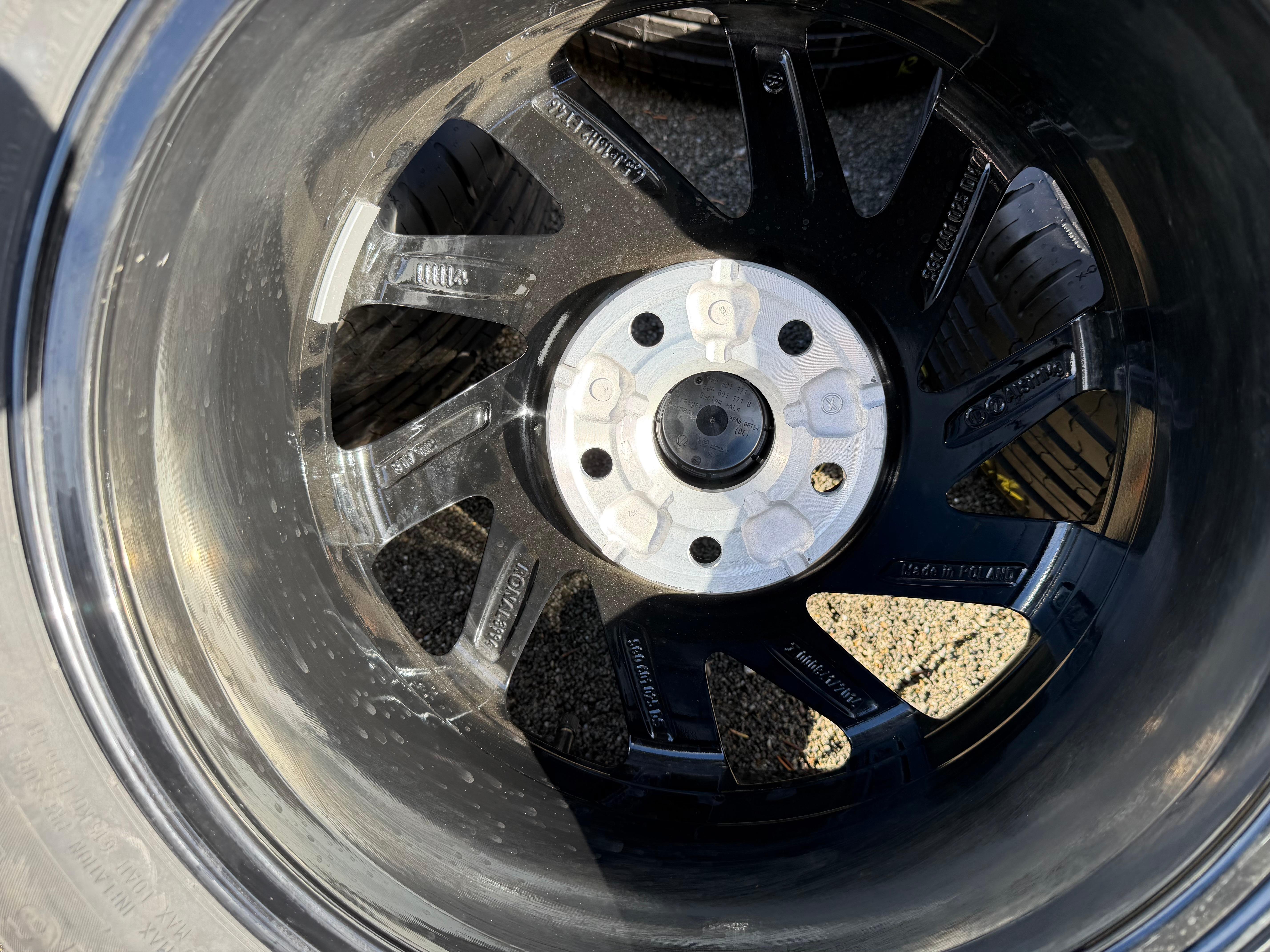 4 Original 16" Alu Sommerräder VW Golf VII 7 AU AUV 5G0601025DS Woodstock 205/55R16 91V