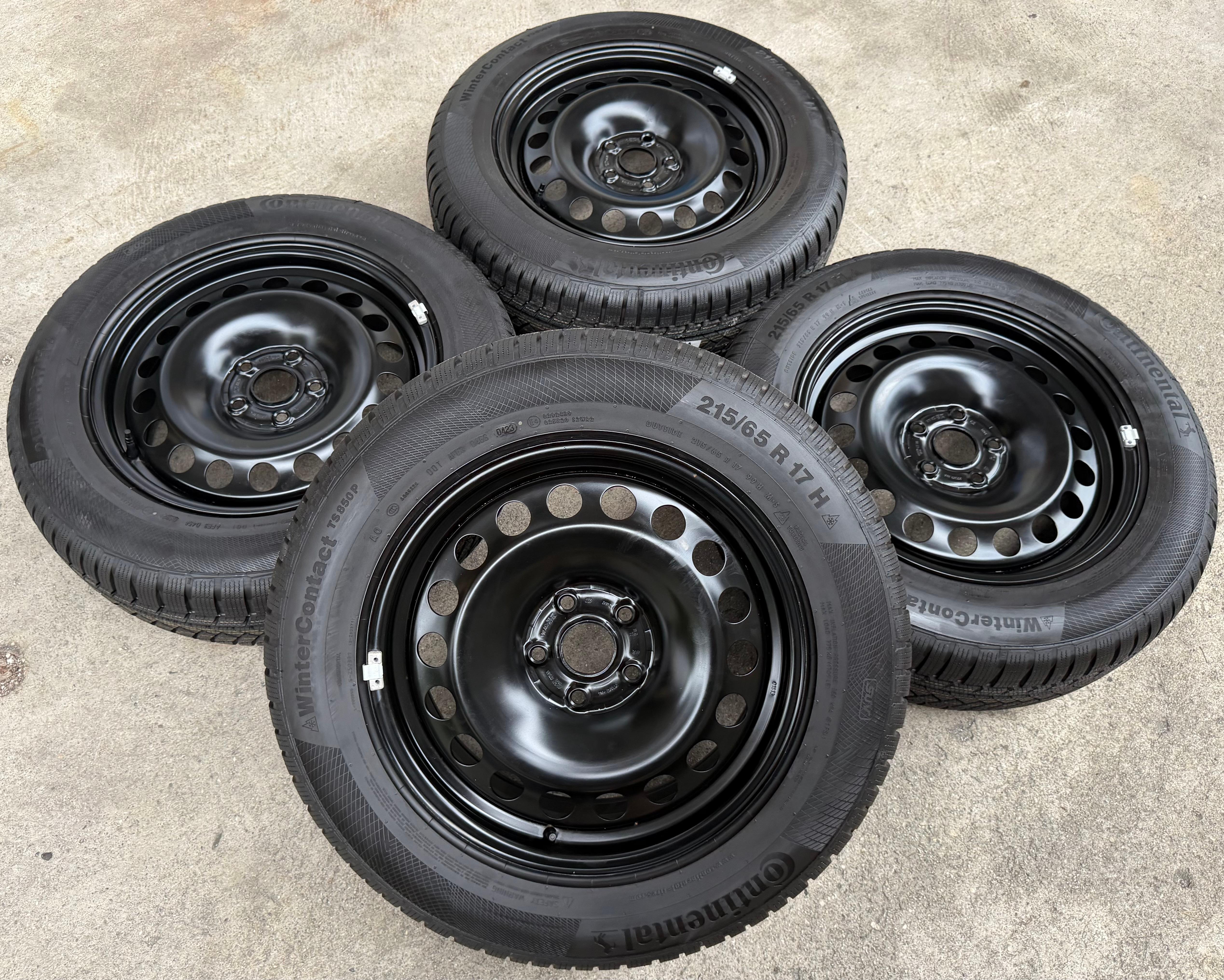 4 Winterräder Audi Q3 F3 Seat Tarraco Skoda Kodiaq VW Tiguan II 5NA 215/65R17 99H Continental