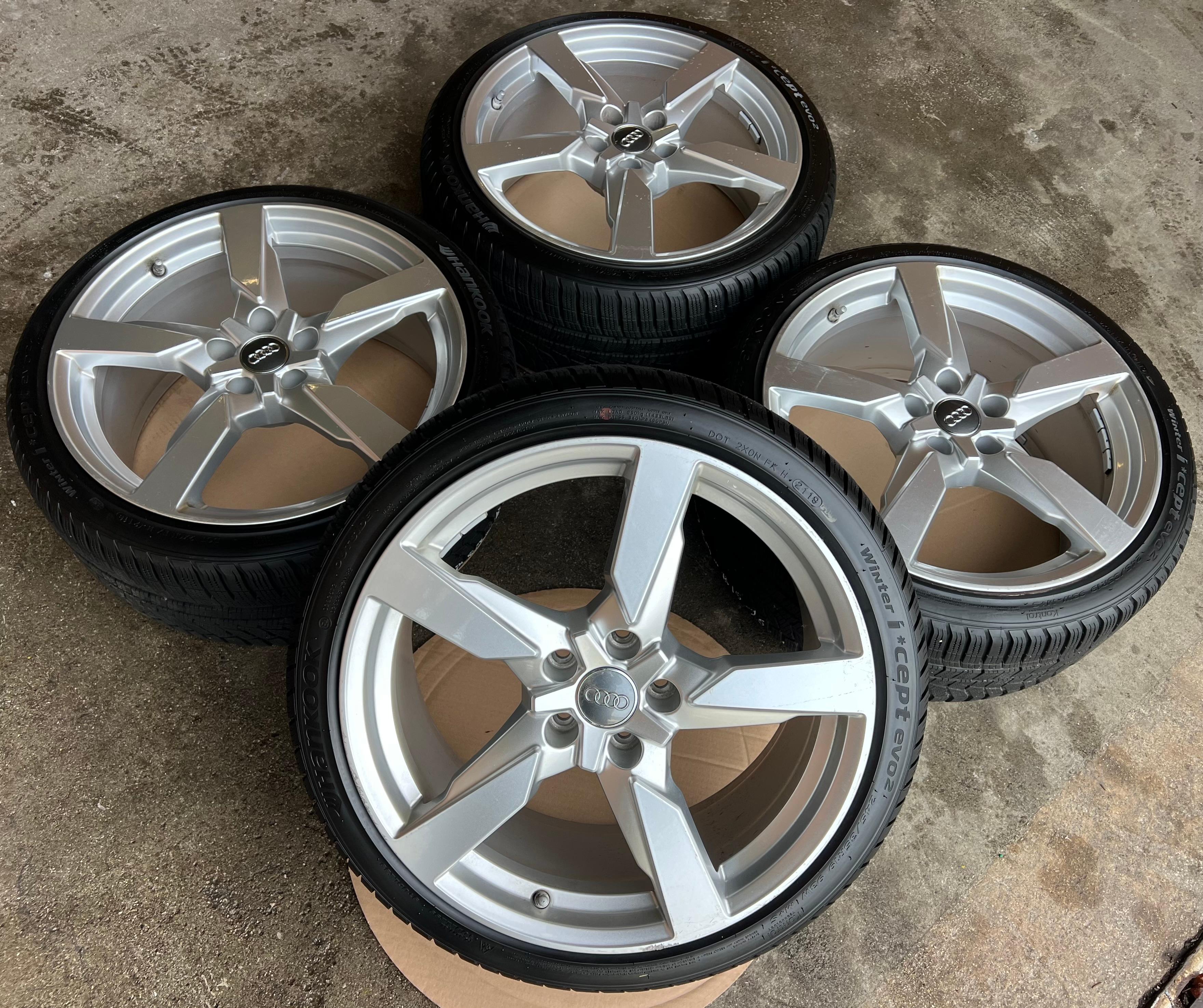 4 ORIGINAL 19" ALU WINTERRÄDER AUDI TT TTS 8S 8S0601025AA 245/35R19 93W FREIHAUS