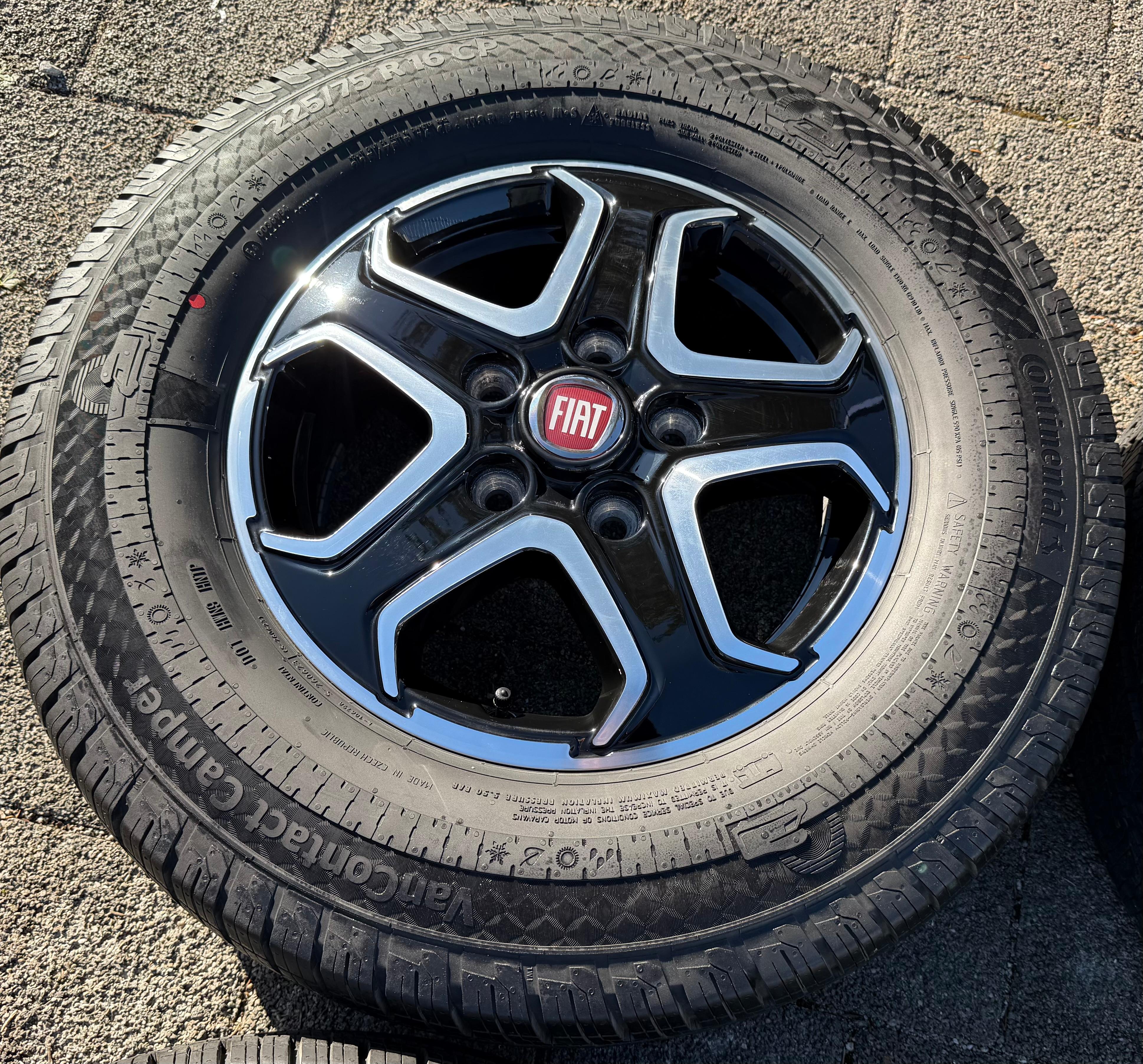 4 Original Alu Ganzjahresräder Fiat Ducato Maxi 225/75R16CP 118R Allwetterreifen 1399644080
