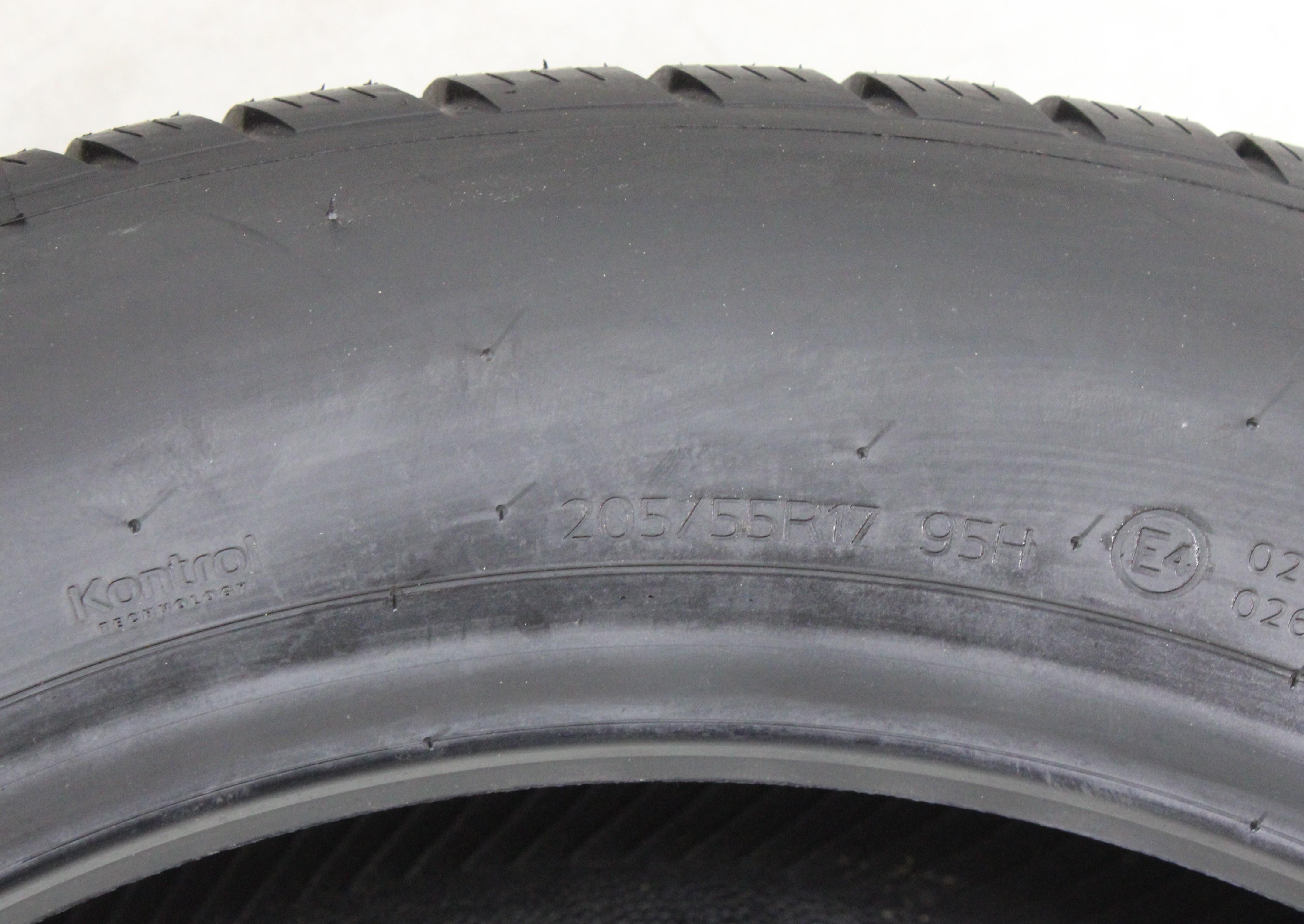 4 x 205/55R17 95H Winterreifen Hankook Winter I*Cept Evo 2 AO NEU 2021