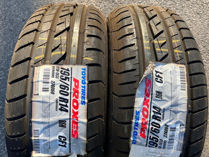 2 x 195/60R14 86H Sommerreifen Toyo Proxes CF1 2011