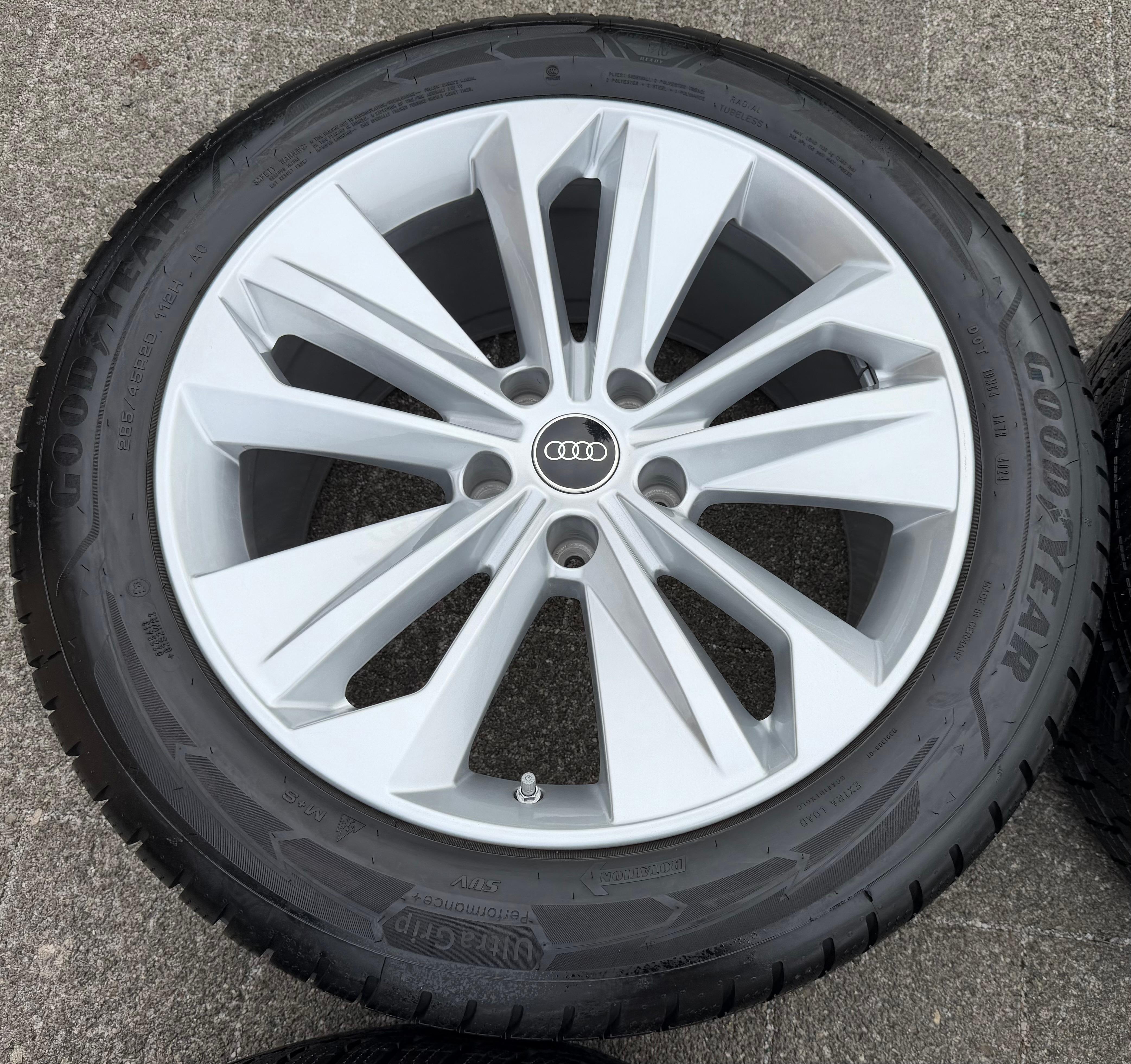 4 ORIGINAL ALU 20" WINTERRÄDER AUDI Q6 SQ6 E-TRON GF 255/50R20 109V 285/45R20 112V