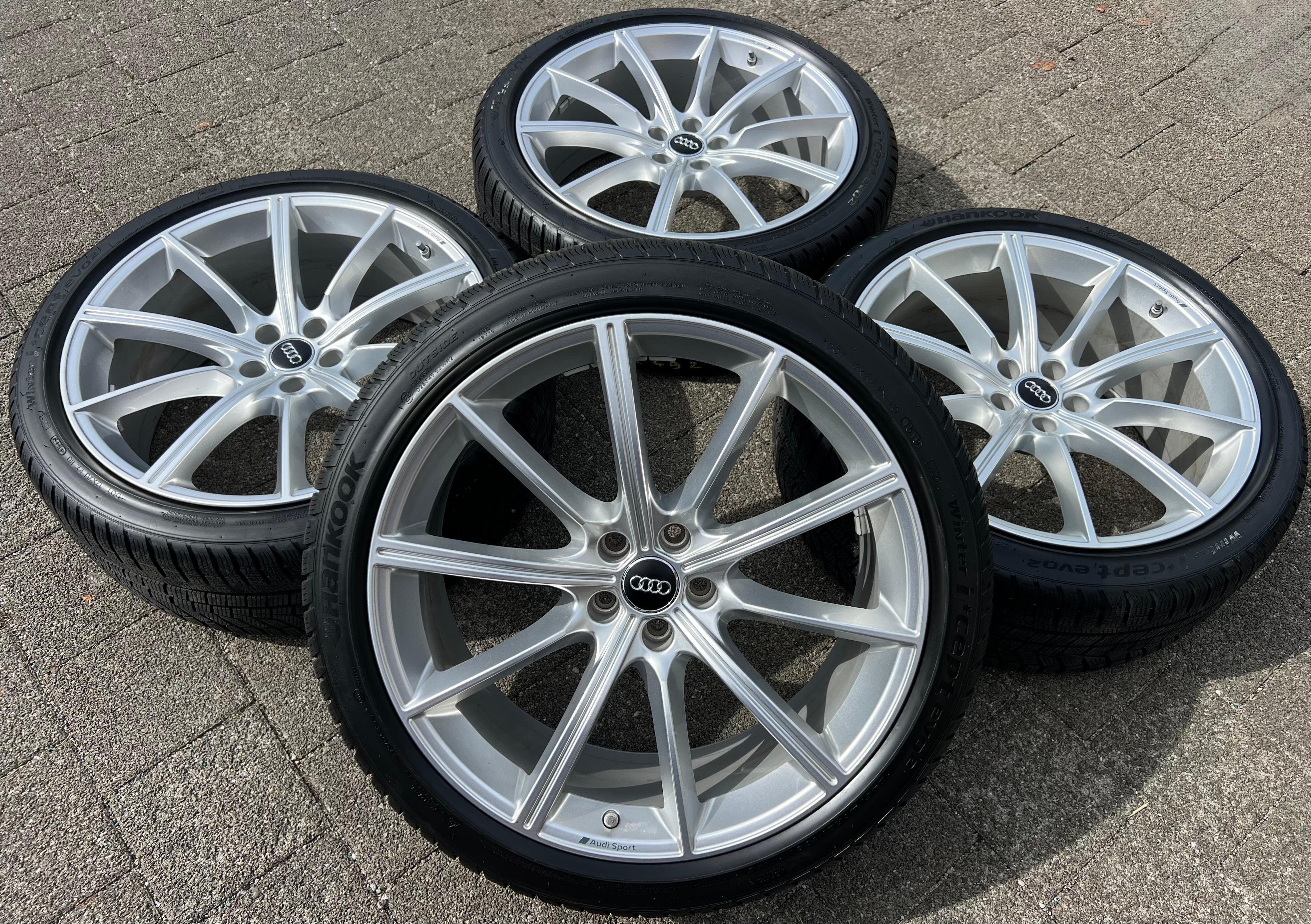 4 ORIGINAL 21" ALU WINTERRÄDER AUDI RS6 AVANT 4K C8 RS7 F2 4K 4K0601025AA FREIHAUS