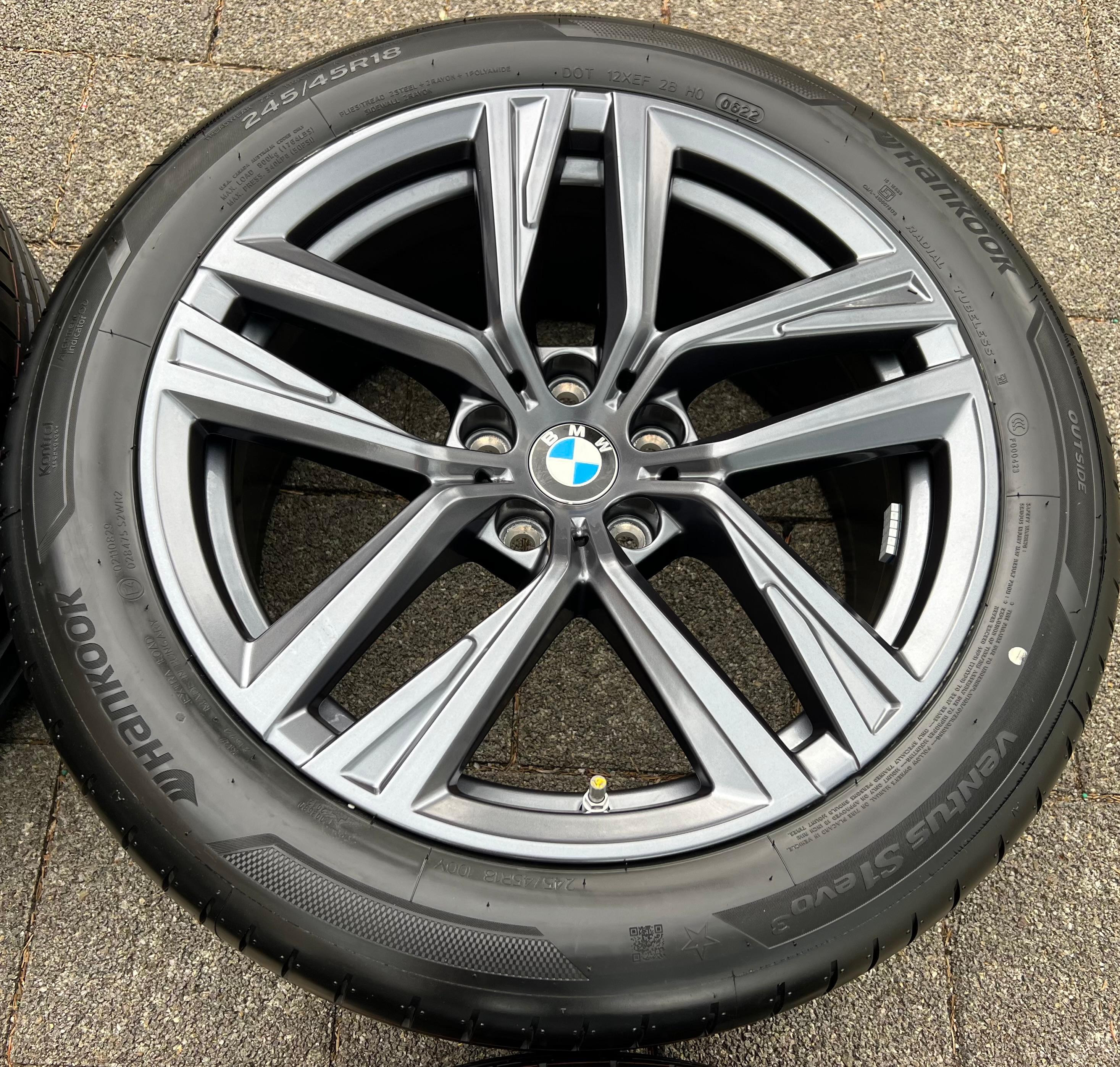 4 ORIGINAL 18" ALU SOMMERRÄDER BMW 4ER GRAN COUPE G26 i4 STYLING 853 RDKS FREIHAUS